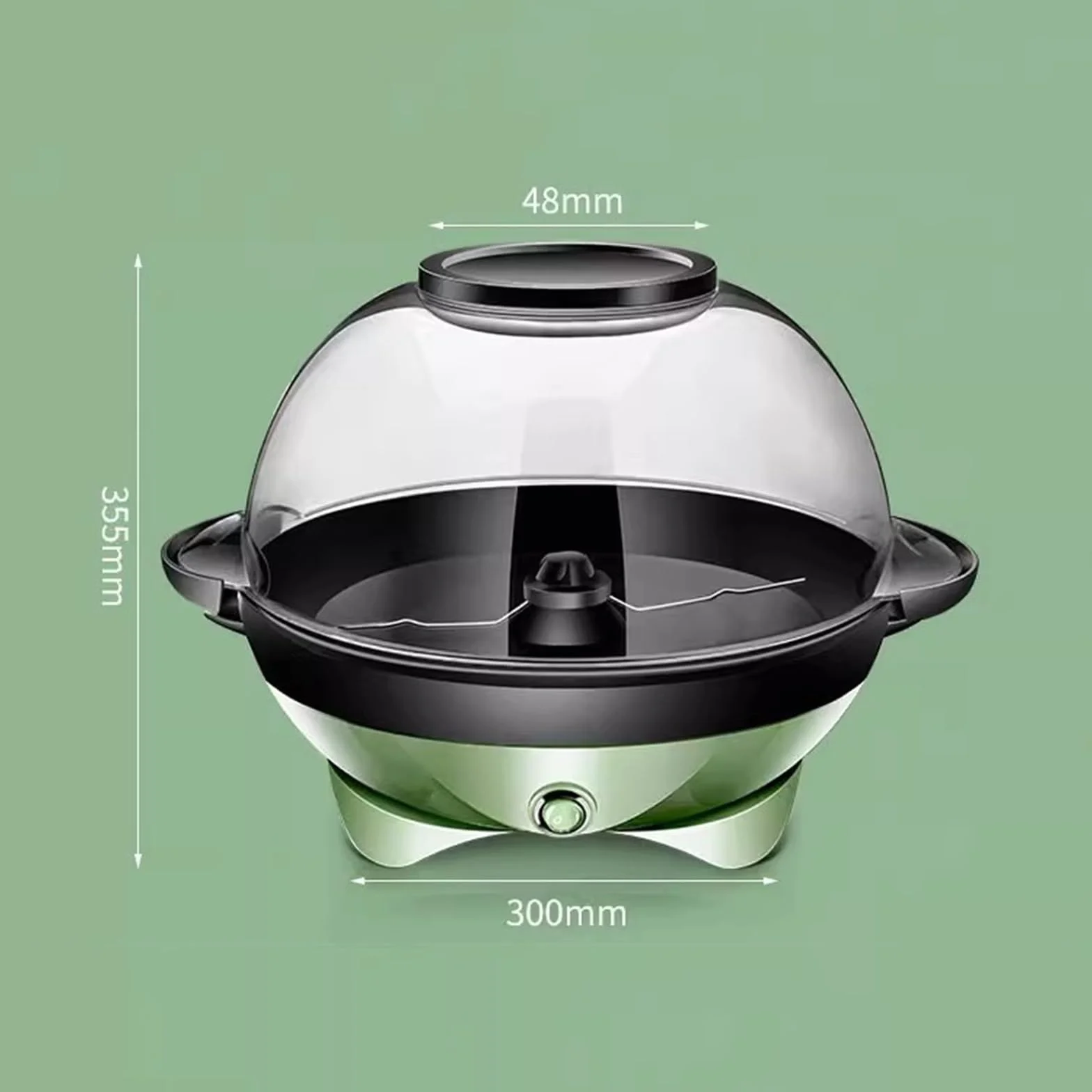 Máquina de palomitas de maíz Máquina de palomitas de maíz for el hogar, máquina de palomitas de maíz completamente automática for niños pequeños, puesto comercial completamente automático Accesorios p