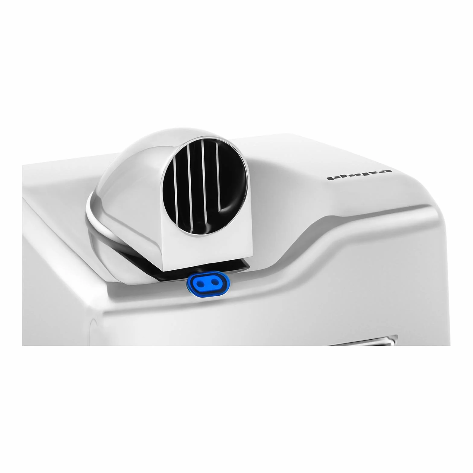 Physa VELLA SILVER Secador de Manos Eléctrico Automático (tiempo de secado máx.: 15 s, potencia de 2300 watt, flujo de aire: 15 m/s)