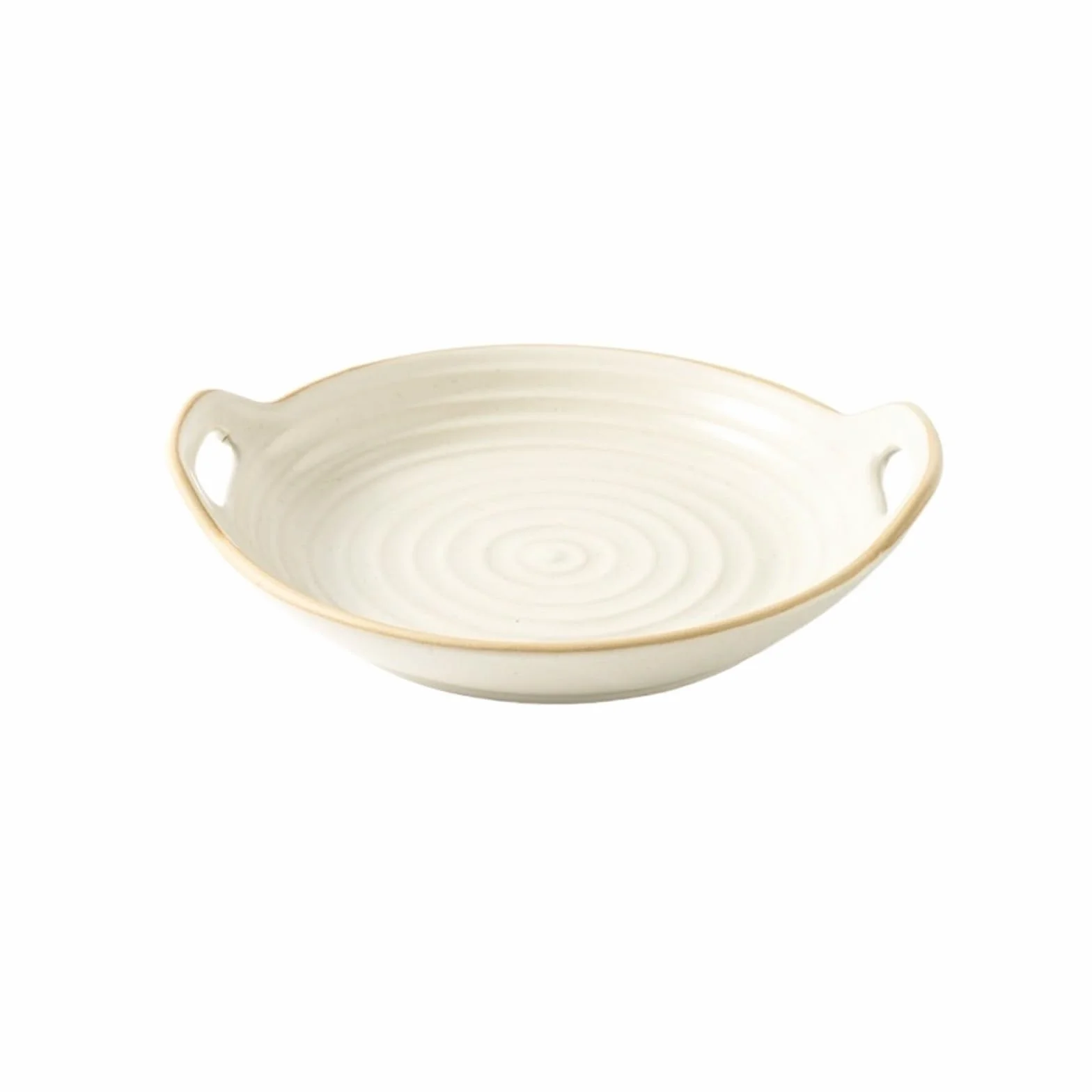 Platos de Hornear Fuente for Hornear de cerámica con Dos Asas y Borde roscado Platos de Horno Lasaña