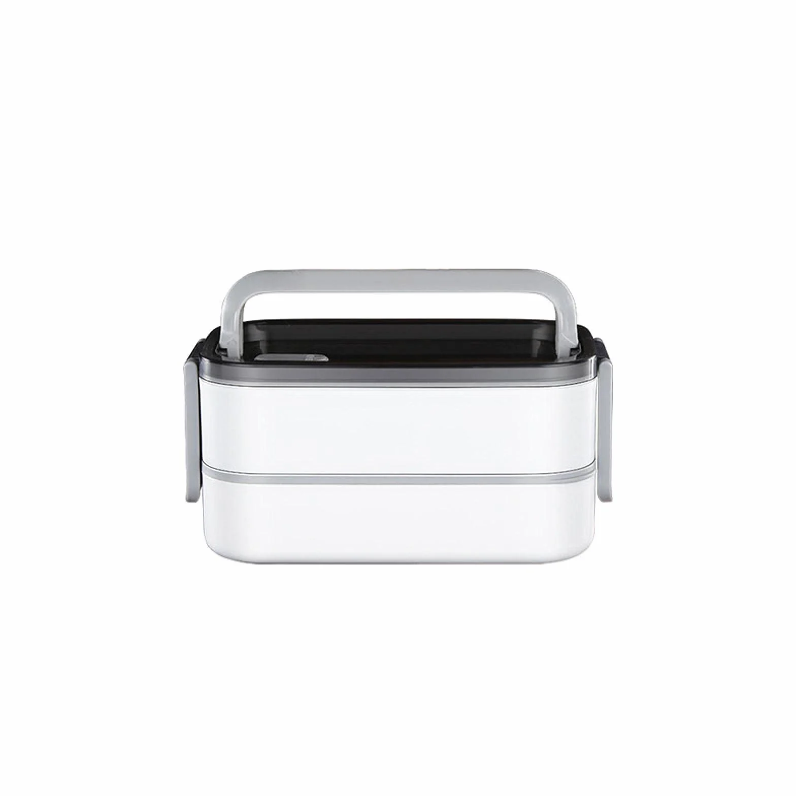 Fiambrera con aislamiento de agua de acero inoxidable 304, caja sellada for conservación de alimentos frescos, caja bento de doble compartimento, fiambrera portátil for horno de microondas, fiambrera