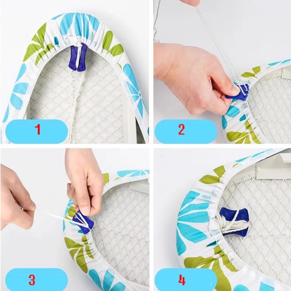 Funda de algodón for Tabla de Planchar de 13 x 39 Pulgadas, Compatible con Tablas de Planchar de Diferentes tamaños. ,Fundas para Tablas de Planchar(Beige,13x44 Inch (110x34 cm))