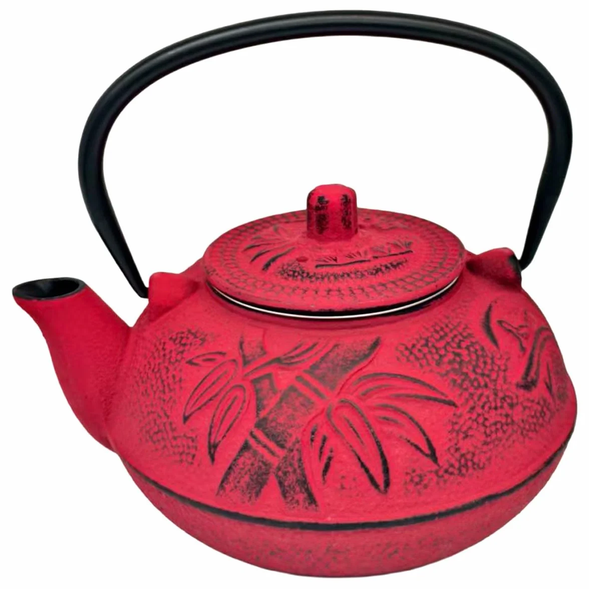 Tetera de Hierro Colado 0,6L - Estilo Oriental para Decoración
