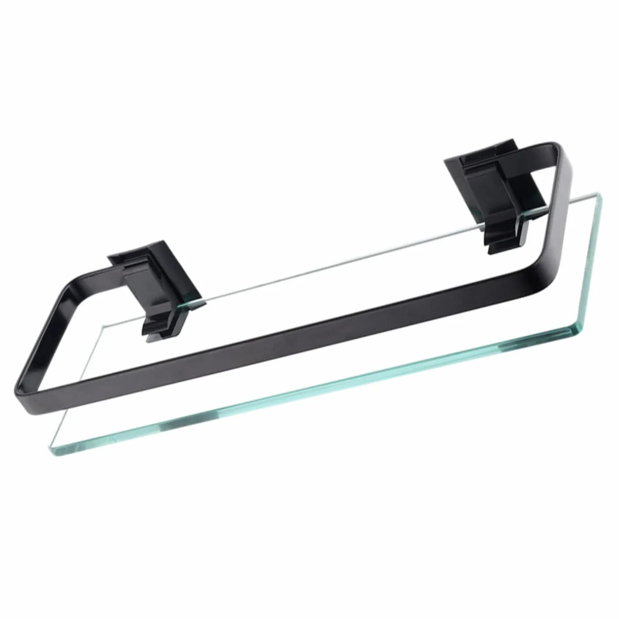 Cabilock 1 Pc Estante Cesta De Carrito De Ducha Organizador De Ducha Rural Vidrio Bandeja De Almacenamiento
