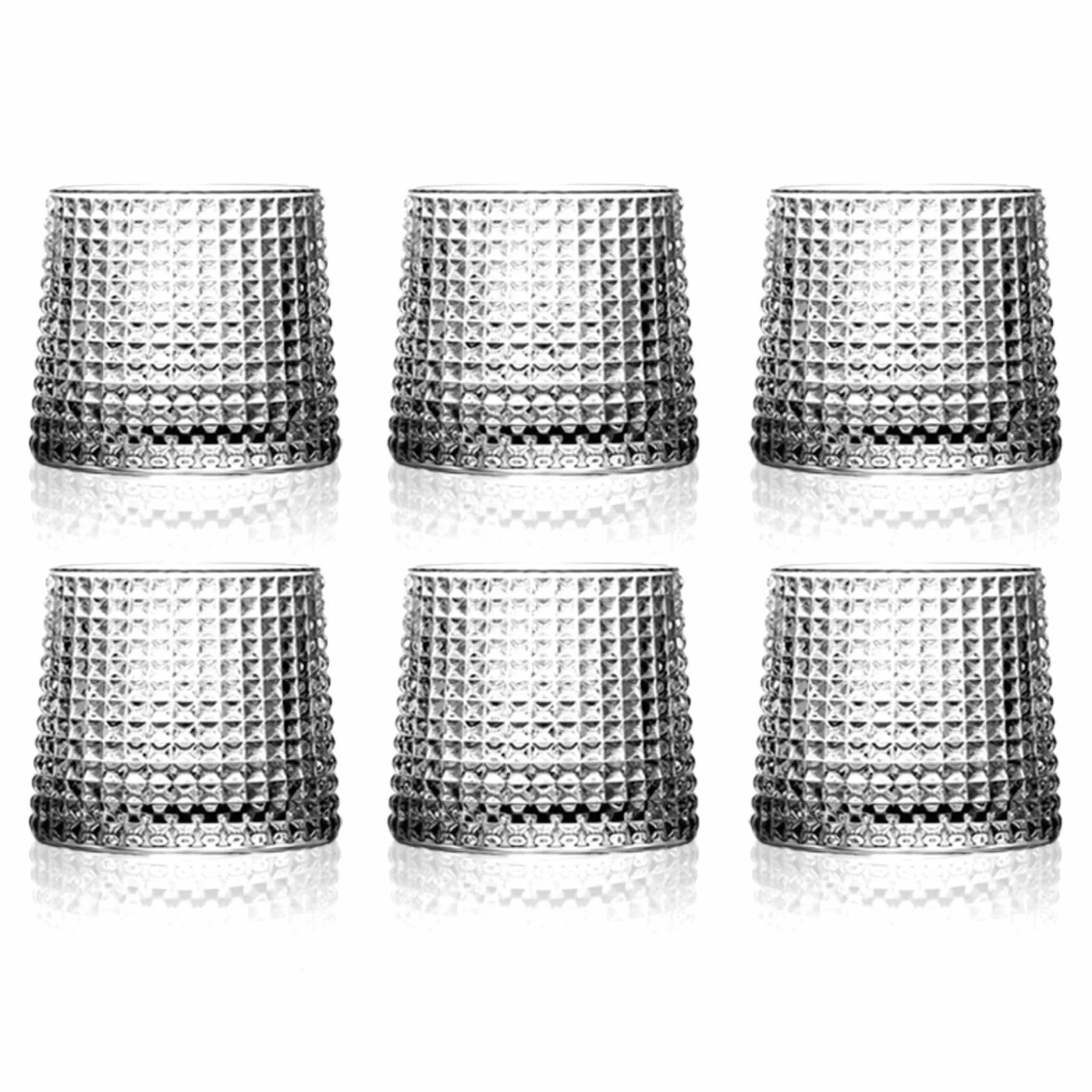 Vaso de licor de estilo casero, vaso de whisky creativo, vaso de cerveza, vaso de cristal, juego grueso