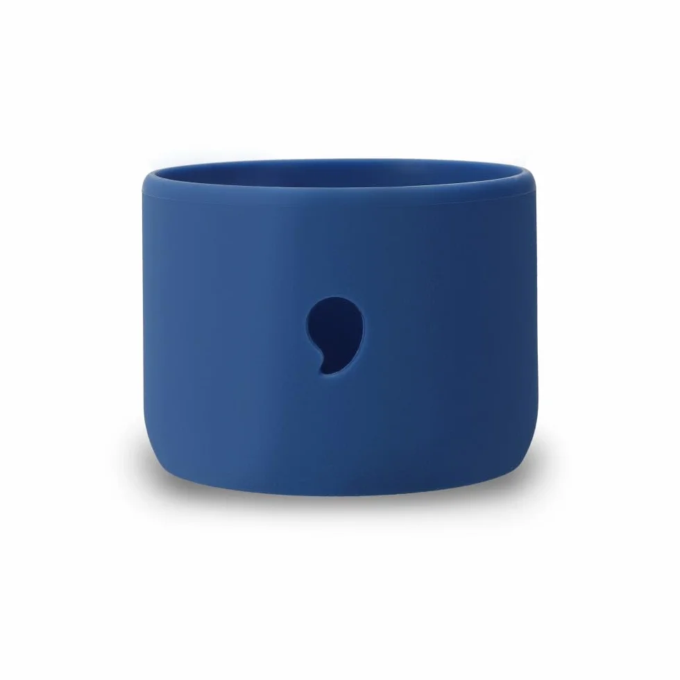 S'well Small Silicone Bumper, Blue, Fits 500ml Water Bottles, No-Slip Grip and Easy Slide On for Protection