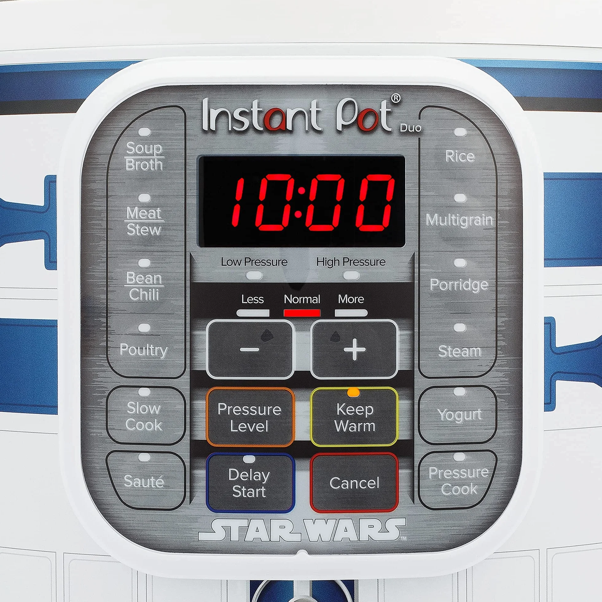 Instant Pot Duo 60 (R2D2) Star Wars Electric Pressure Cooker, Multi-Cooker in Stainless Steel, 1000 W, 5.7 L, 112-0157-01-UKEU White, R2D2 6L with UK EU Plug