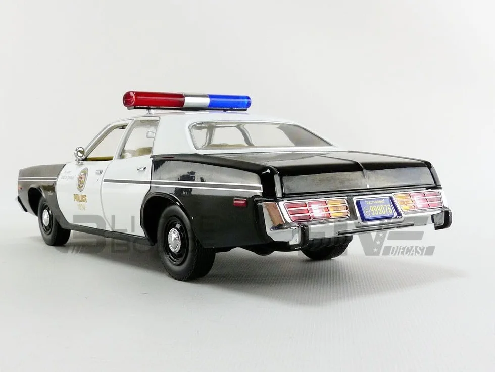 Greenlight - Coche miniatura coleccionable, 19042, negro/blanco