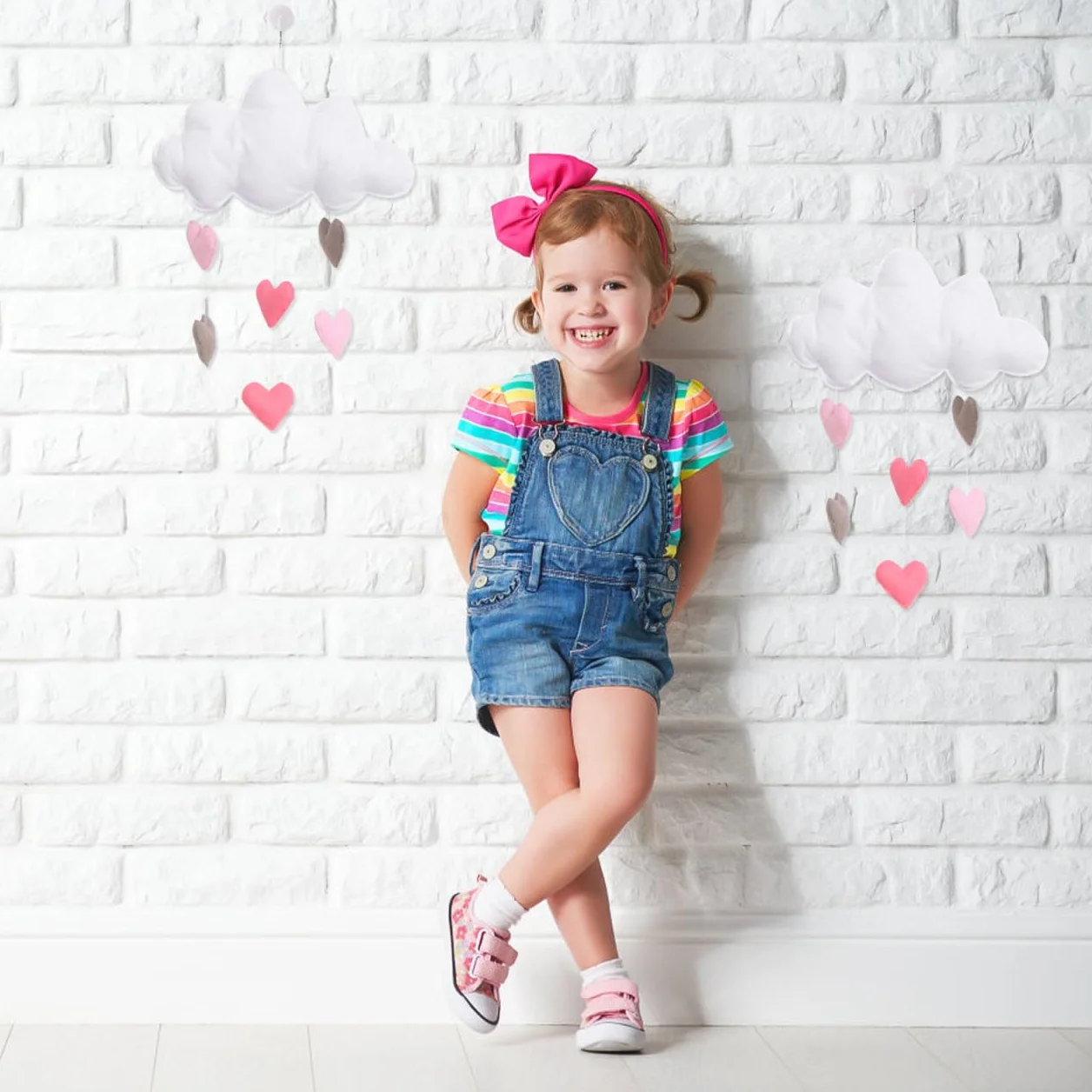 Toyvian Decoración Colgante Nube Gotas Lluvia Adornos Infantiles Habitación