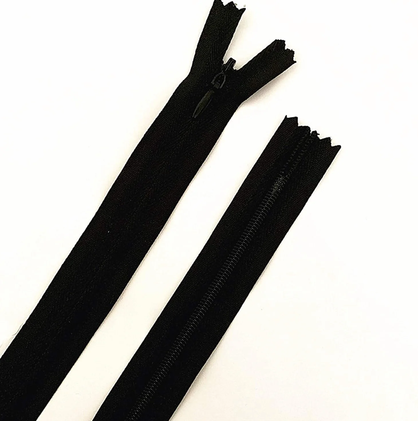 Cremallera, Cremalleras 10 Piezas, 50 Cm De Longitud, Bucle De Cremallera De Nylon for Coser, Cremallera Invisible, Bricolaje, Accesorios De Vestir, 20 Colores, Accesorios Artesanales