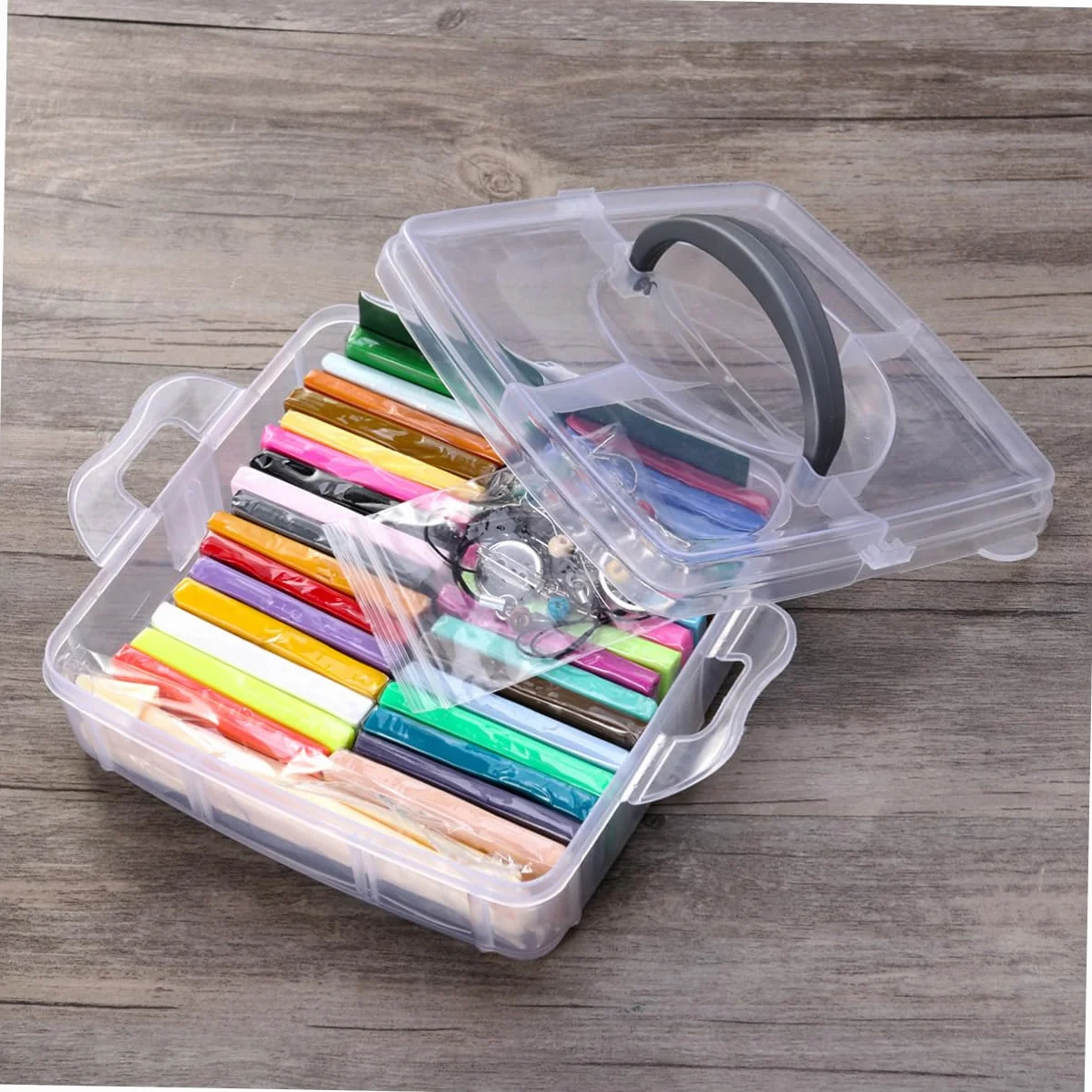 STOBOK Herramientas para Arcilla Blanda Colores Kit de Arcilla Polimérica para Hornear para Actividades de Modelado Creativo Casa
