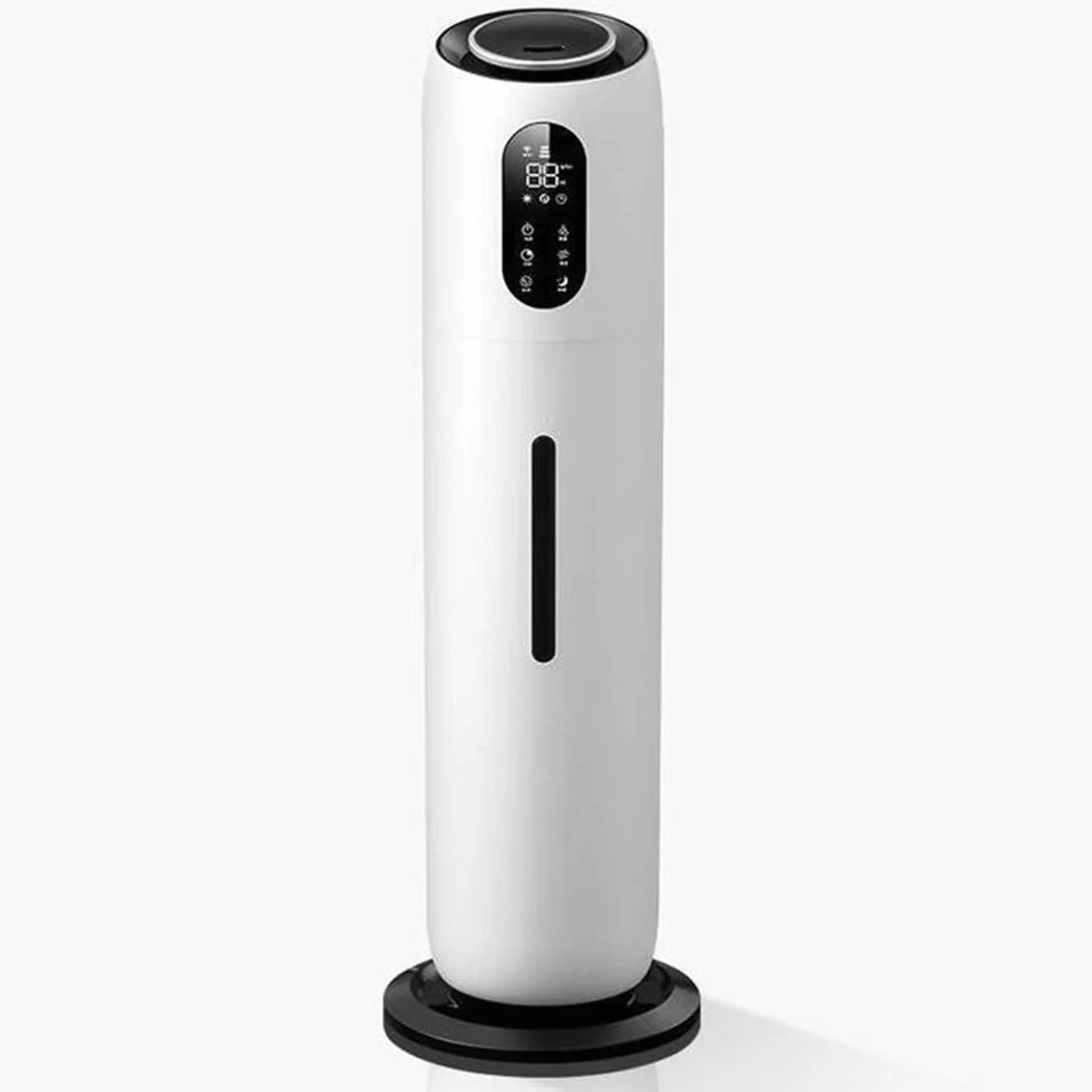 Humidificadores de aire Humidificador para dormitorio, Humidificador de niebla súper silencioso de 28Db Humidificador de 9 L Apagado automático, Humidificador pequeño para el hogar Bebé apag