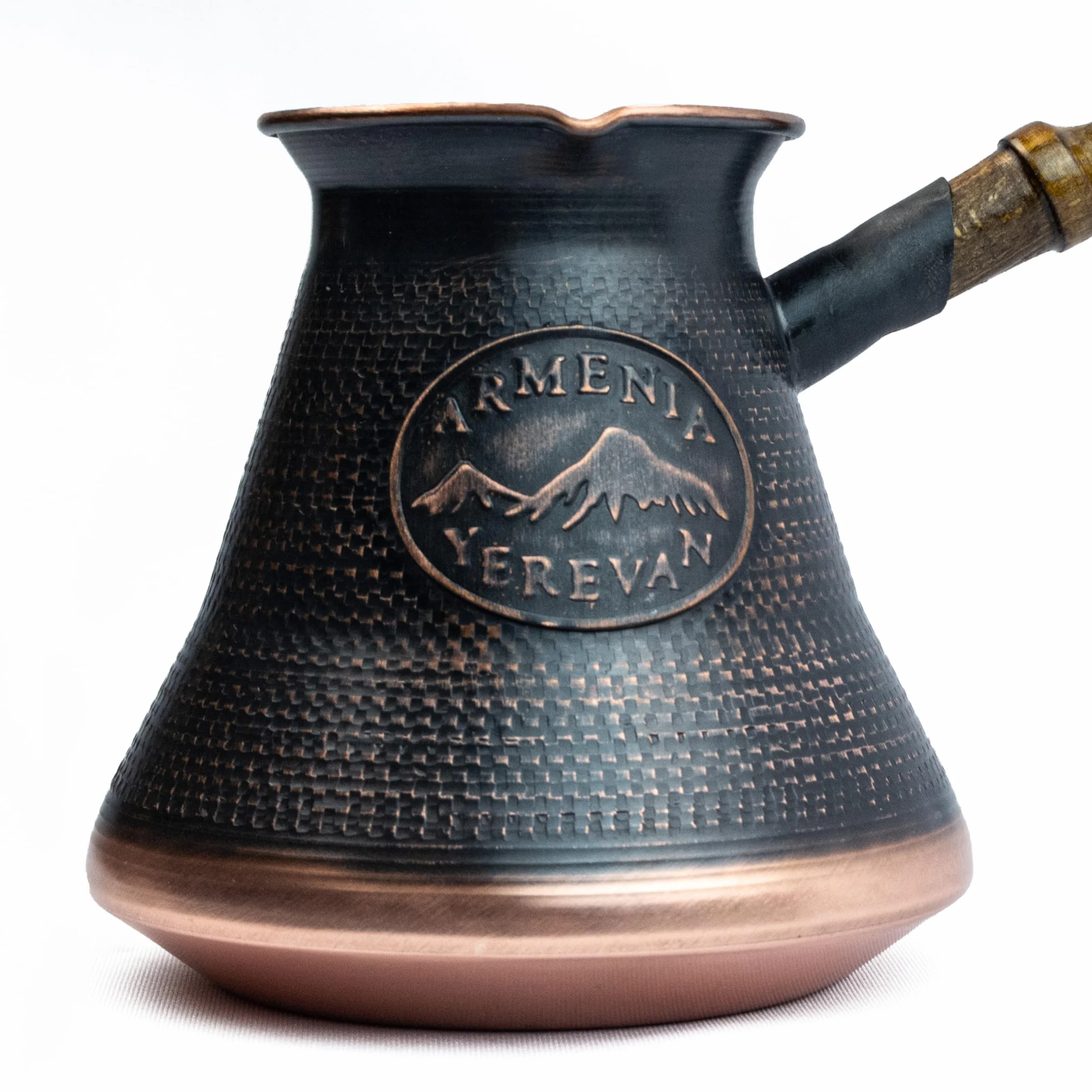Cafetera armenia hecha a mano de 21 onzas líquidas, cobre Jazva Ararat, turco, árabe, griego, Cezve, Jezve, Ibrik, Turka, Jazve, Jazve, Jazve, Turka, Jazve, Jazve, Jazve, Turka, Jazve, Jazve, Ibrik,