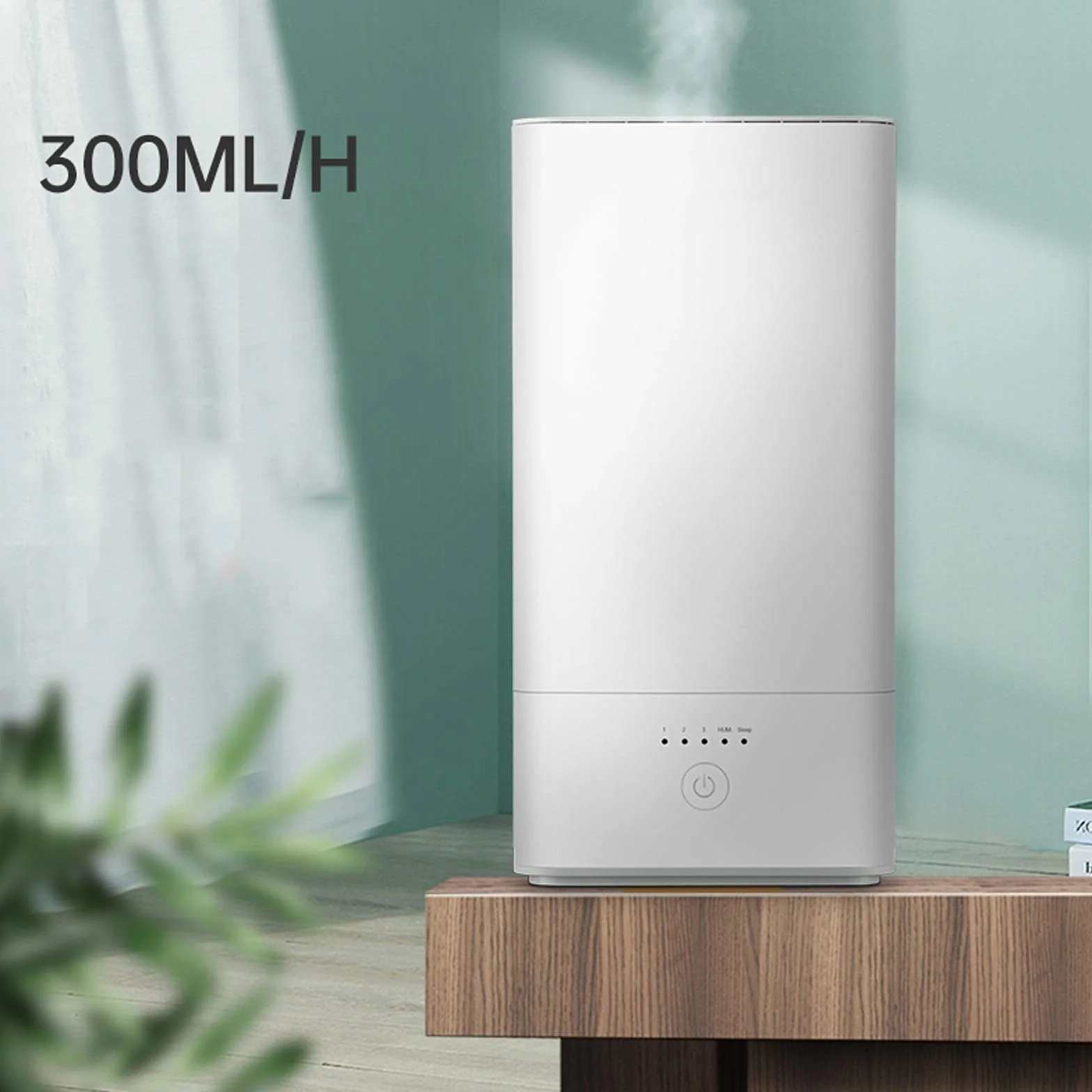 Humidificadores para dormitorio Humidificadores de llenado superior, humidificador de aire silencioso de 36 dB, humedad constante inteligente y apagado automático sin agua, humidificador con niebla fr