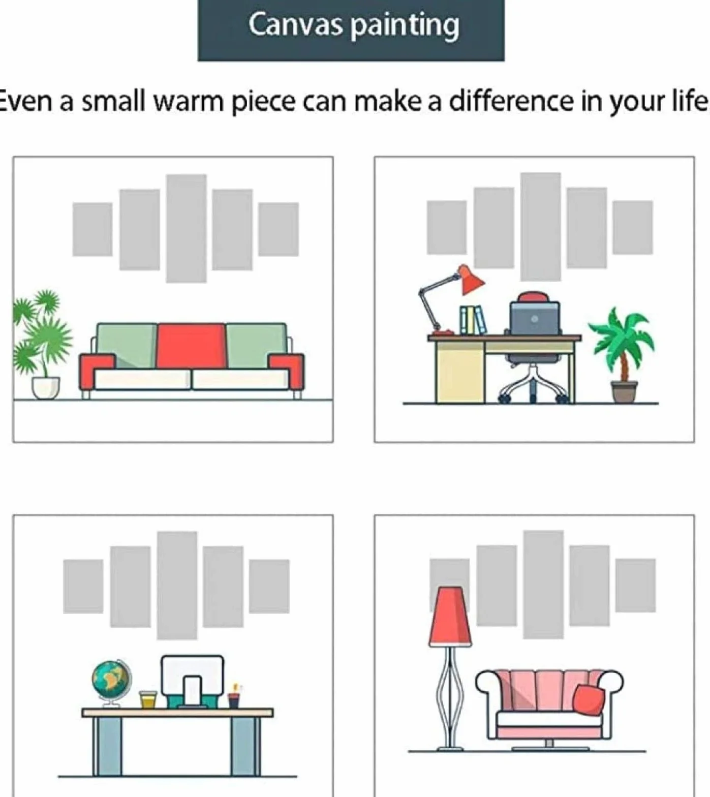 5 piezas de lienzo para pared, accesorios de béisbol, póster HD para sala de estar, hogar, oficina, decoración moderna de pared, lienzo enmarcado, póster para habitación estética