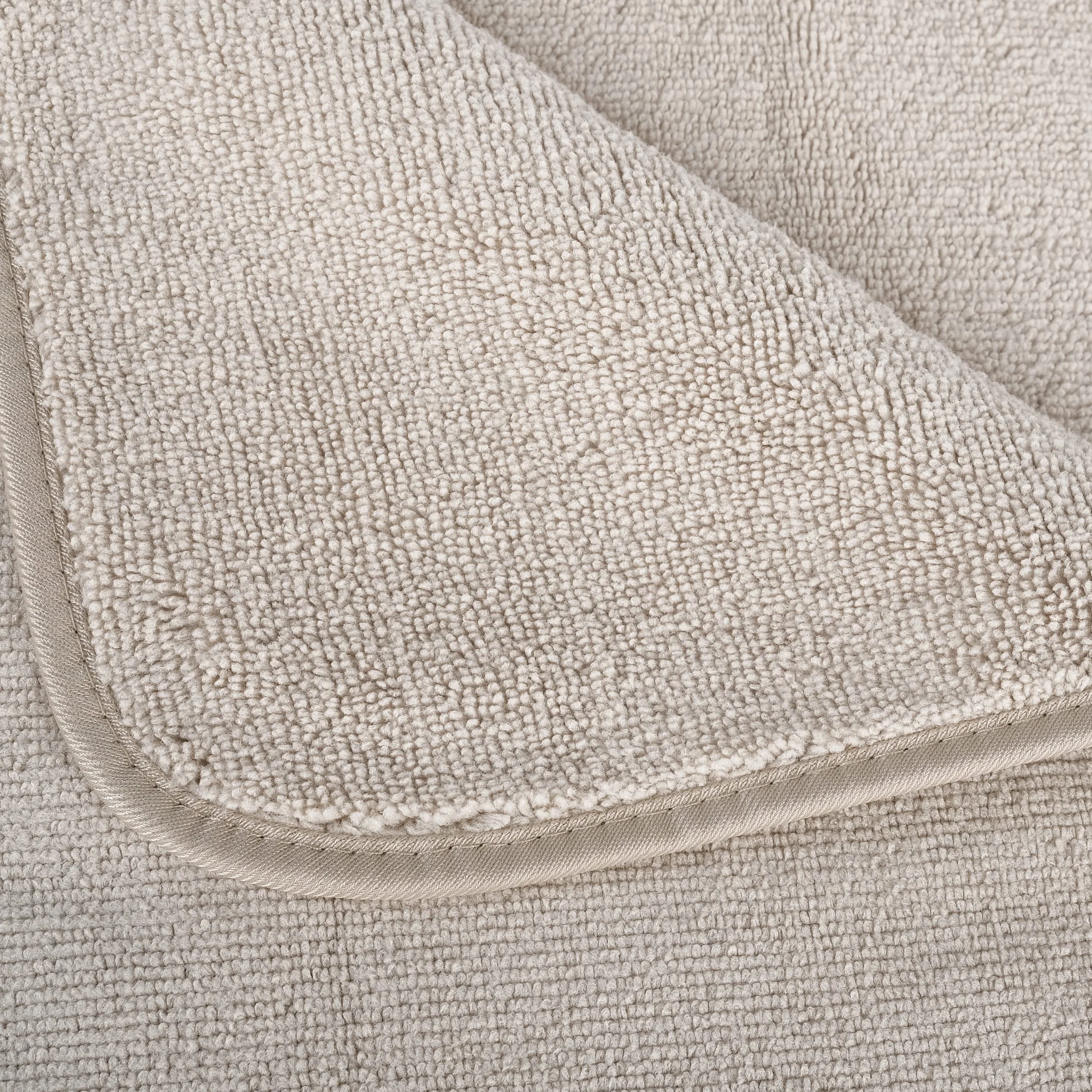 Juego de Toallas de baño de Microfibra Antipelusa Secado rápido Pack de 6 Beige