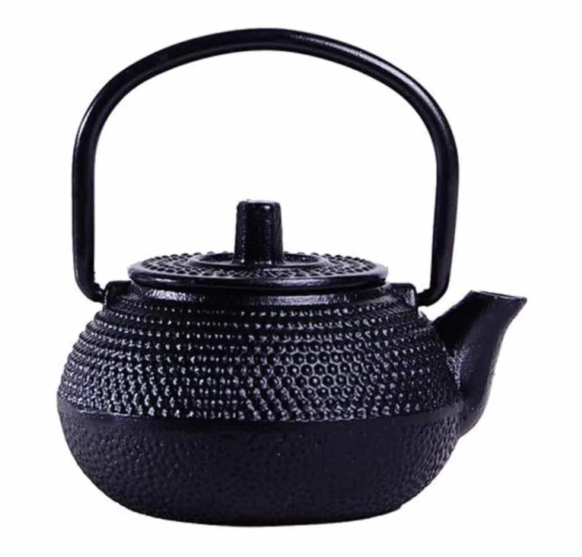 Tetera Japonesa de Hierro Tetera Hierro Fundido Teteras De Hierro Fundido De 1,6 Oz/0,05 L, Tetera De Hierro Sin Recubrimiento De Estilo Japonés