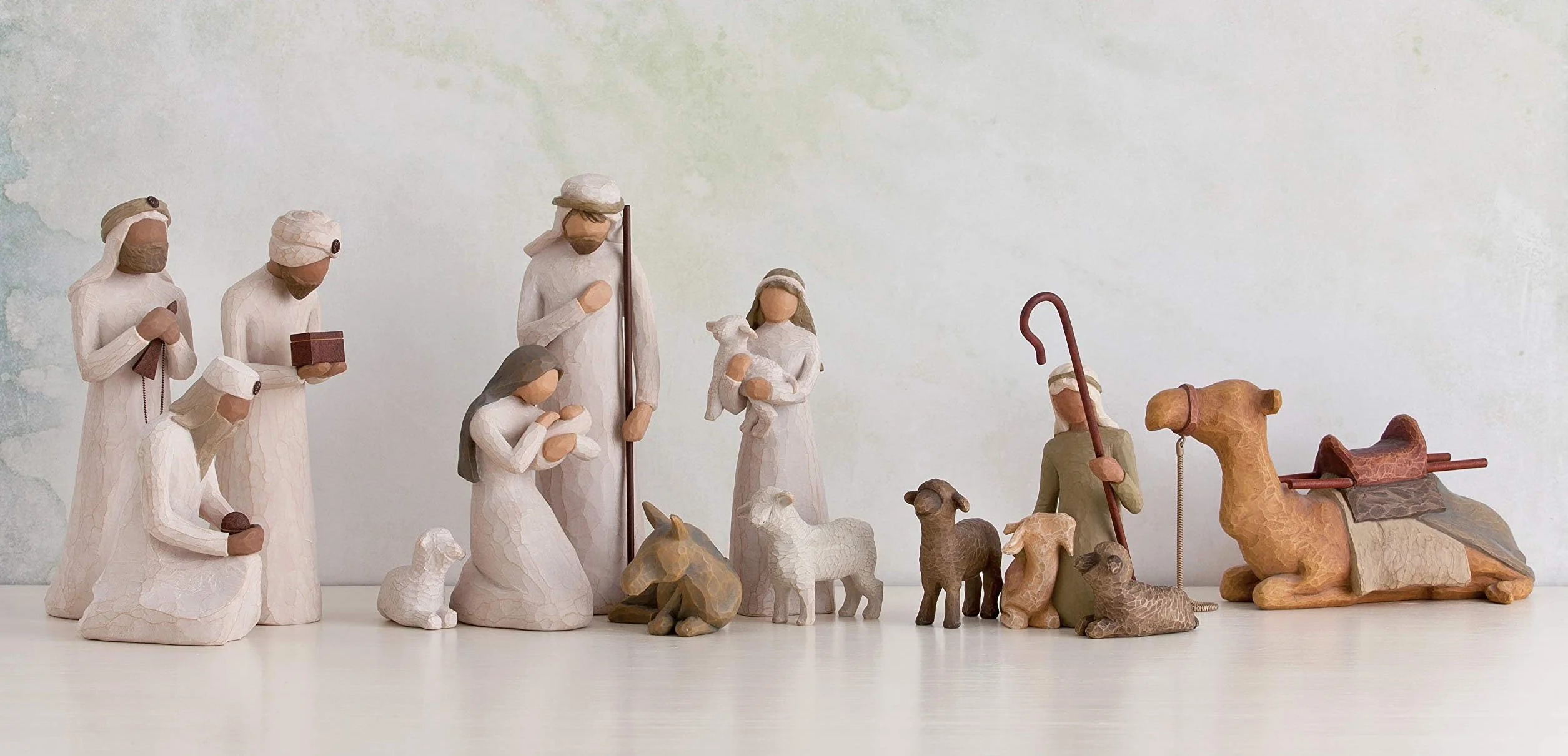 Willow Tree Figura de Reyes Magos: Melchor, Gaspar y Baltasar, Home Deco, Enesco