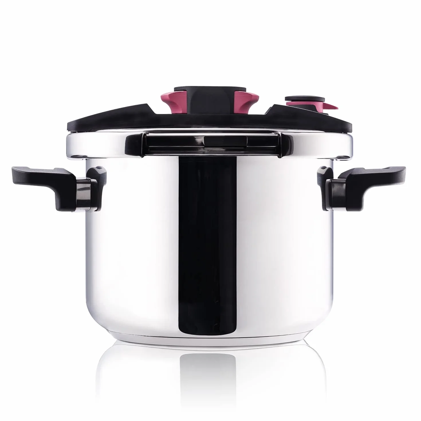 Taurus Great Moments Superrapid 6L - Olla a presión super rápida, 6L, válvula descarga regulable, apertura fácil, ahorro energético, 5 sistemas de seguridad, libre de PFOA, para todo tipo de fuegos