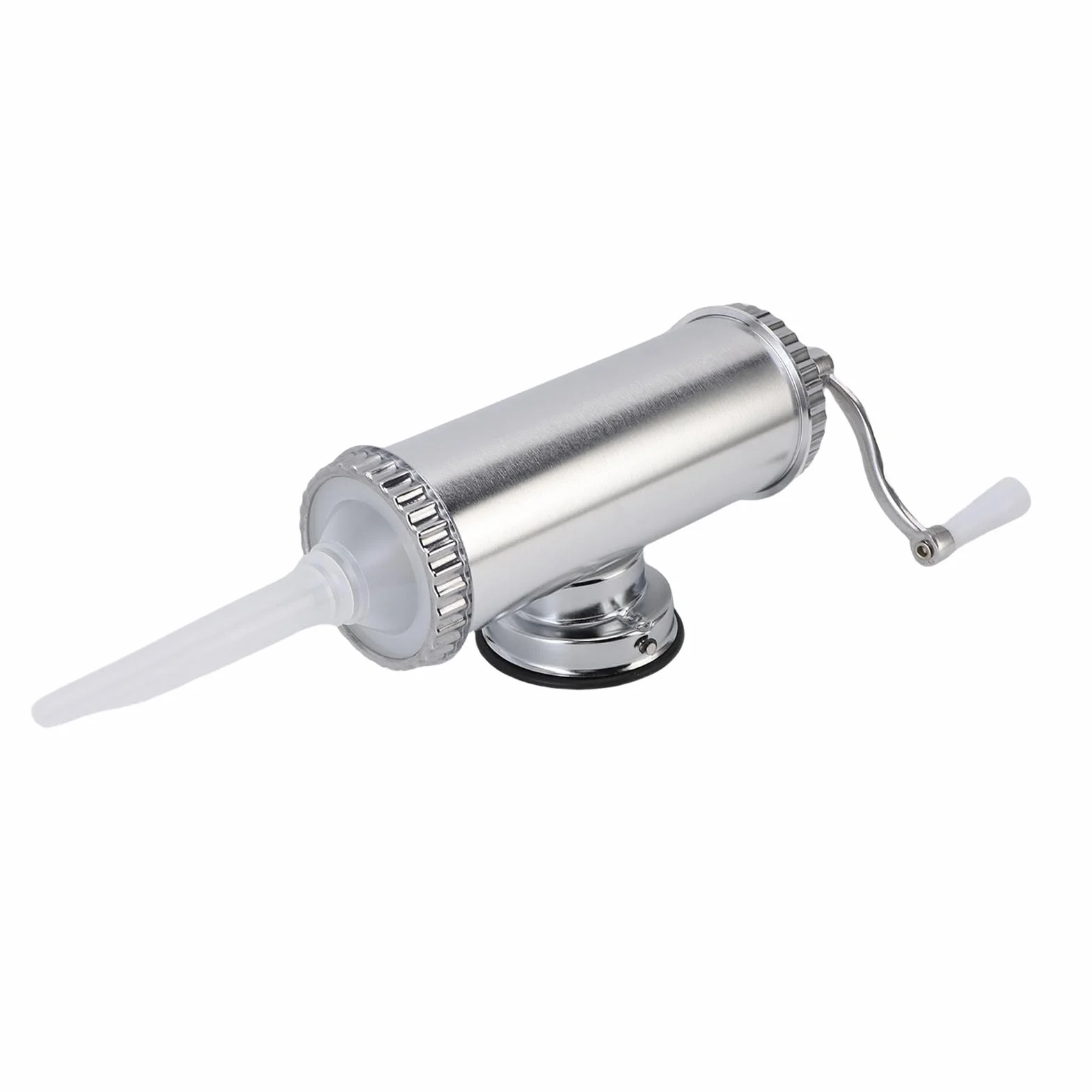 Embutidora Manual de Salchichas, Máquina Llenadora de Carne de Acero Inoxidable con Diseño Compacto y Velocidad de Llenado Ajustable, Picadora de Carne y Máquina para Hacer Salchichas para
