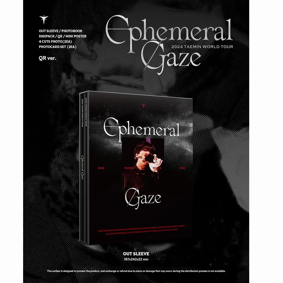 [+WITHMUU POB] TAEMIN (SHINEE) - World Tour [EPHEMERAL GAZE] IN INCHEON QR