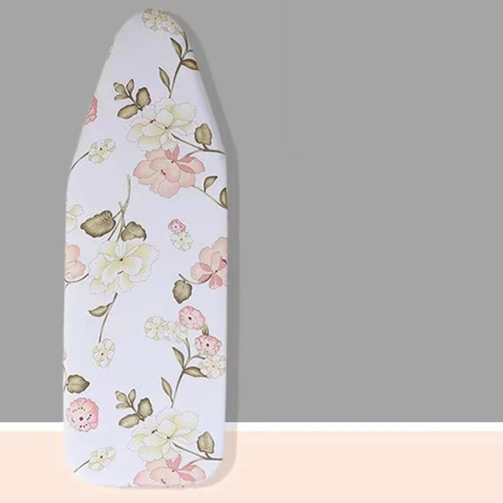 Almohadilla de algodón for Tabla de Planchar de 15 x 45 Pulgadas, Ajustable y Resistente al Calor ,Fundas para Tablas de Planchar(Grey Plaid,12x35 Inch (90x30 Cm))