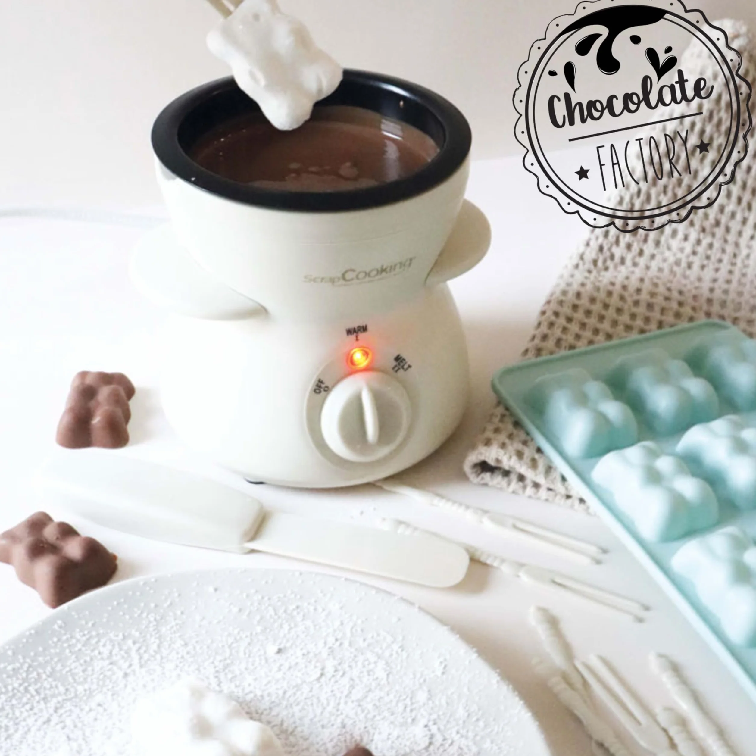 Máquina Fondue de Chocolate Chocolate Factory Eléctrica 2-4 Personas