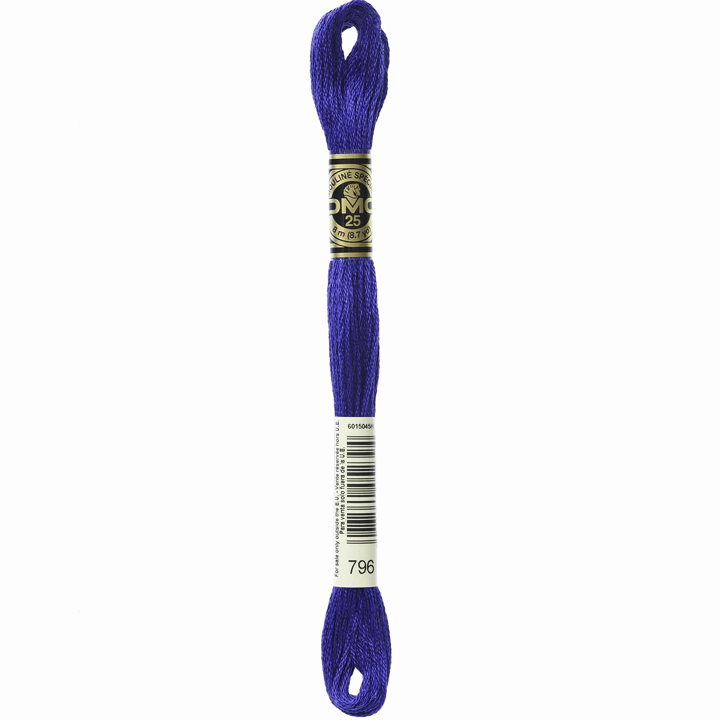 Paquete de 12 DMC 6 hilos bordado algodón 8.7yd-azul real oscuro -117-796