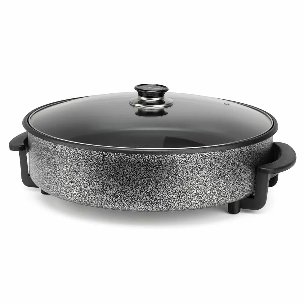 Orbegozo Olla eléctrica PZ 4270 42 cm 1500W 10 litros Tapa de Cristal
