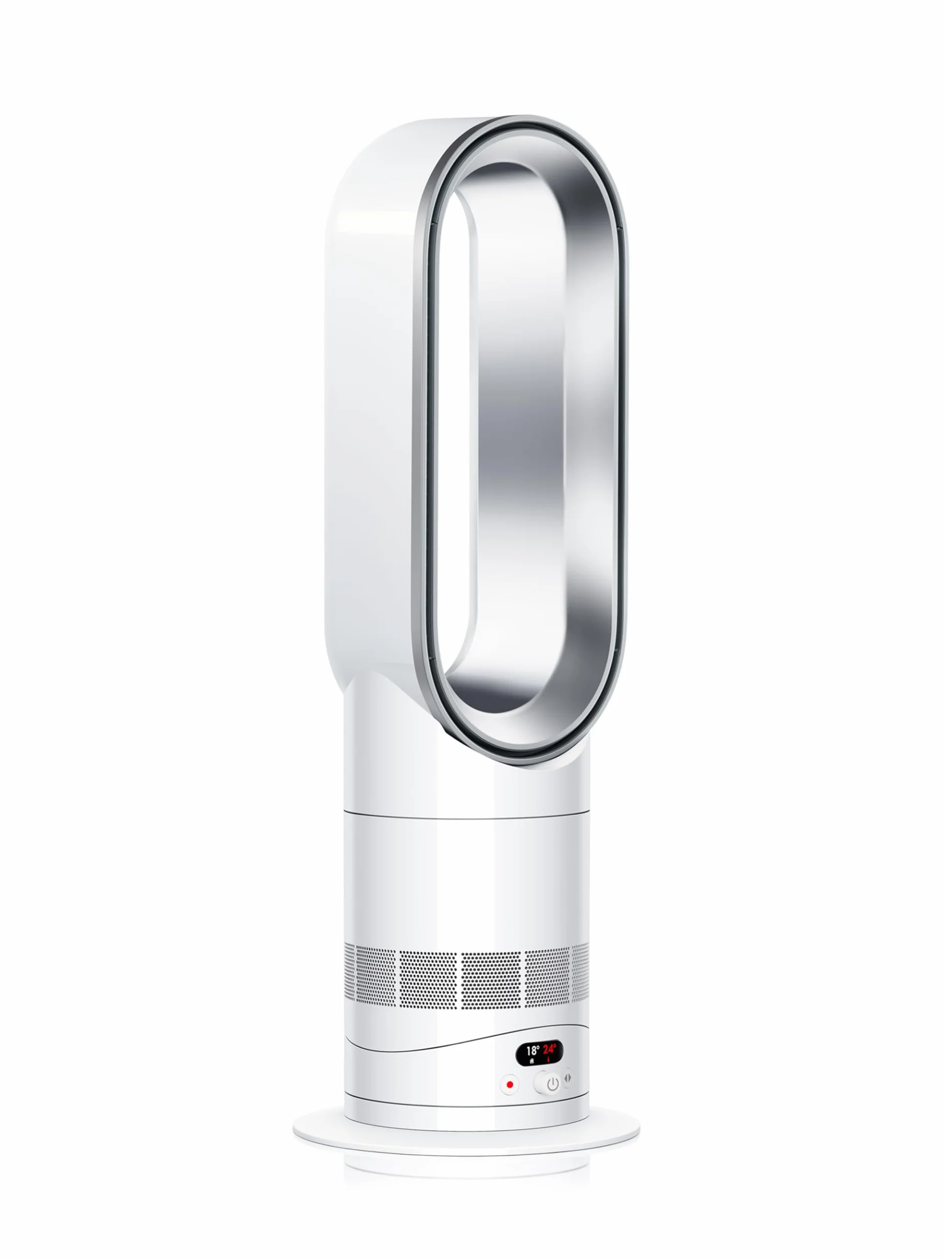 Dyson Hot+Cool™ HF1 Calefactor y Ventilador Sin Aspas, Calefacción Rápida y Refrigeración Potente, Control por App y Mando, Precalentamiento, Silencioso y Eficiente