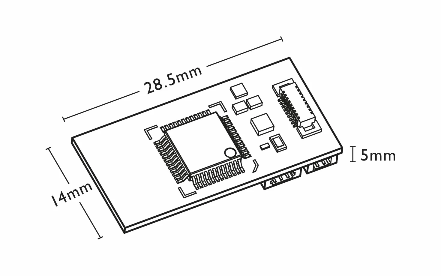 Hornby HM7000-N18TXS, Decodificador de sonido DCC con Bluetooth (Next18 pines)