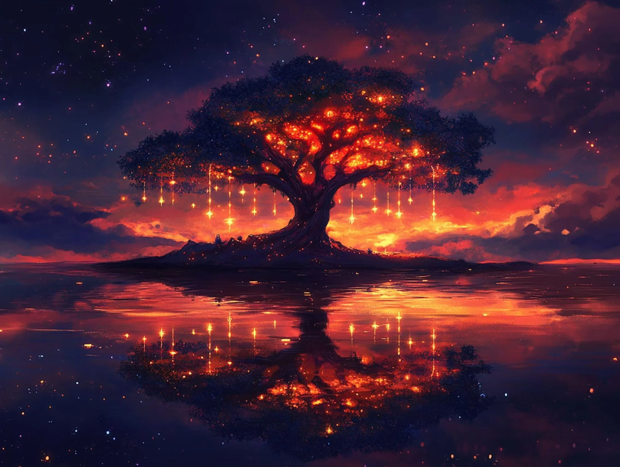 Pintar por Numeros árbol Pinturas Acrilicas Fantástico Pintura por Numeros Lienzos para Pintar, Pintura Acrilica Manualidades, Decoración para Hogar, Regalos Cumpleaños, 90x120cm Sin Marco, q-838