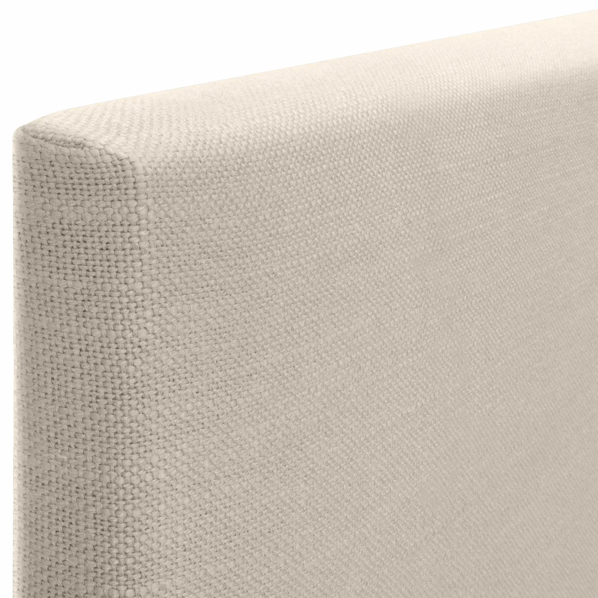 DHOME Cabecero de Lino Natural Liso Cabezal Tapizado Cama Dormitorio Moderno Top Trending (Lino Natural, 180cm Dual (Camas 180/190))