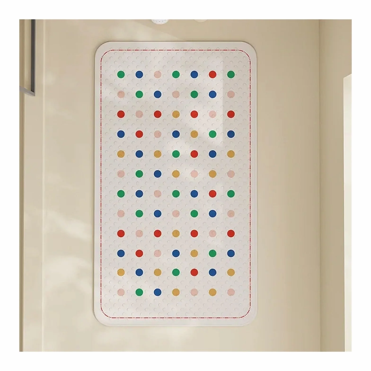 Antideslizante Bañera Alfombra de baño de PVC con diseño Bonito, Almohadilla de Masaje Suave for pies, Alfombra de Ducha, Alfombra de baño Segura for niños, baño en casa(C,40x70cm)