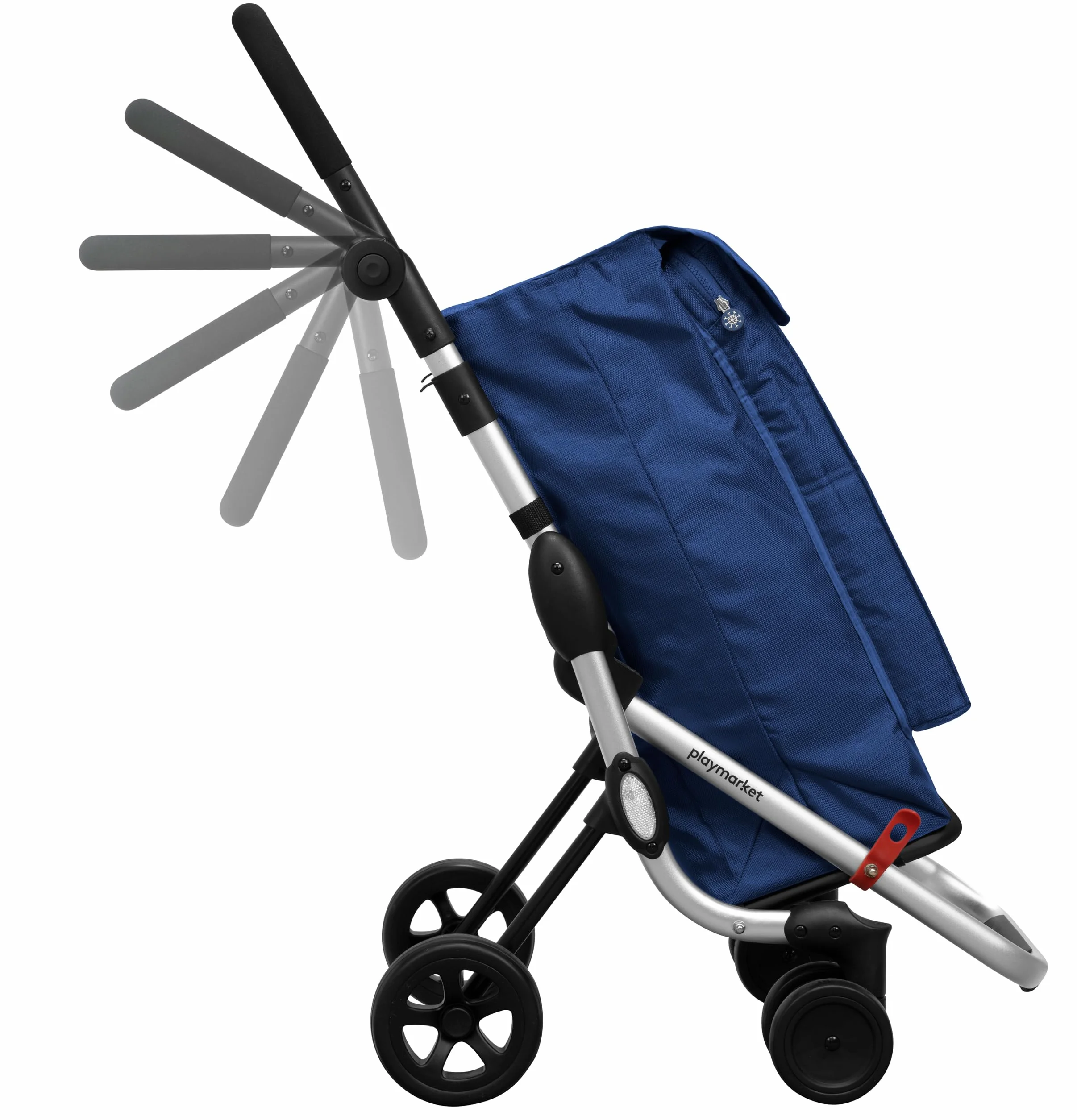 Playmarket Go Up Basic Carro de la compra, 110 cm, 39, 5 Litros, Navy