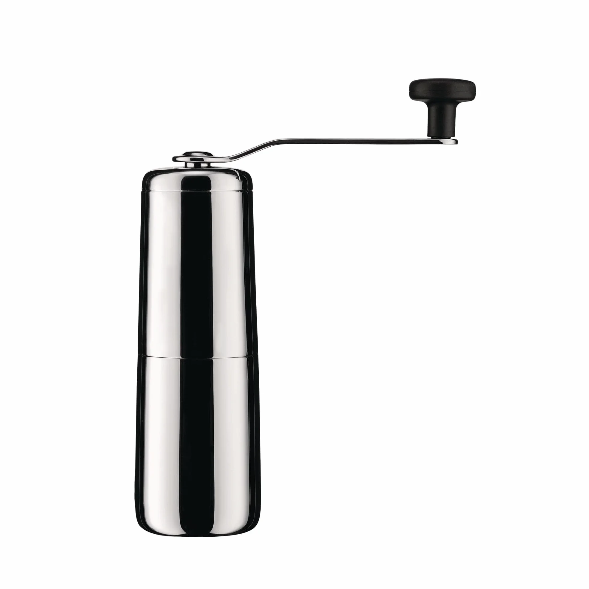 Alessi Slow coffee KT01 - Molinillo de Café de Design, en Acero Inoxidable 18/10 con Pomo de Resina Termoplástica