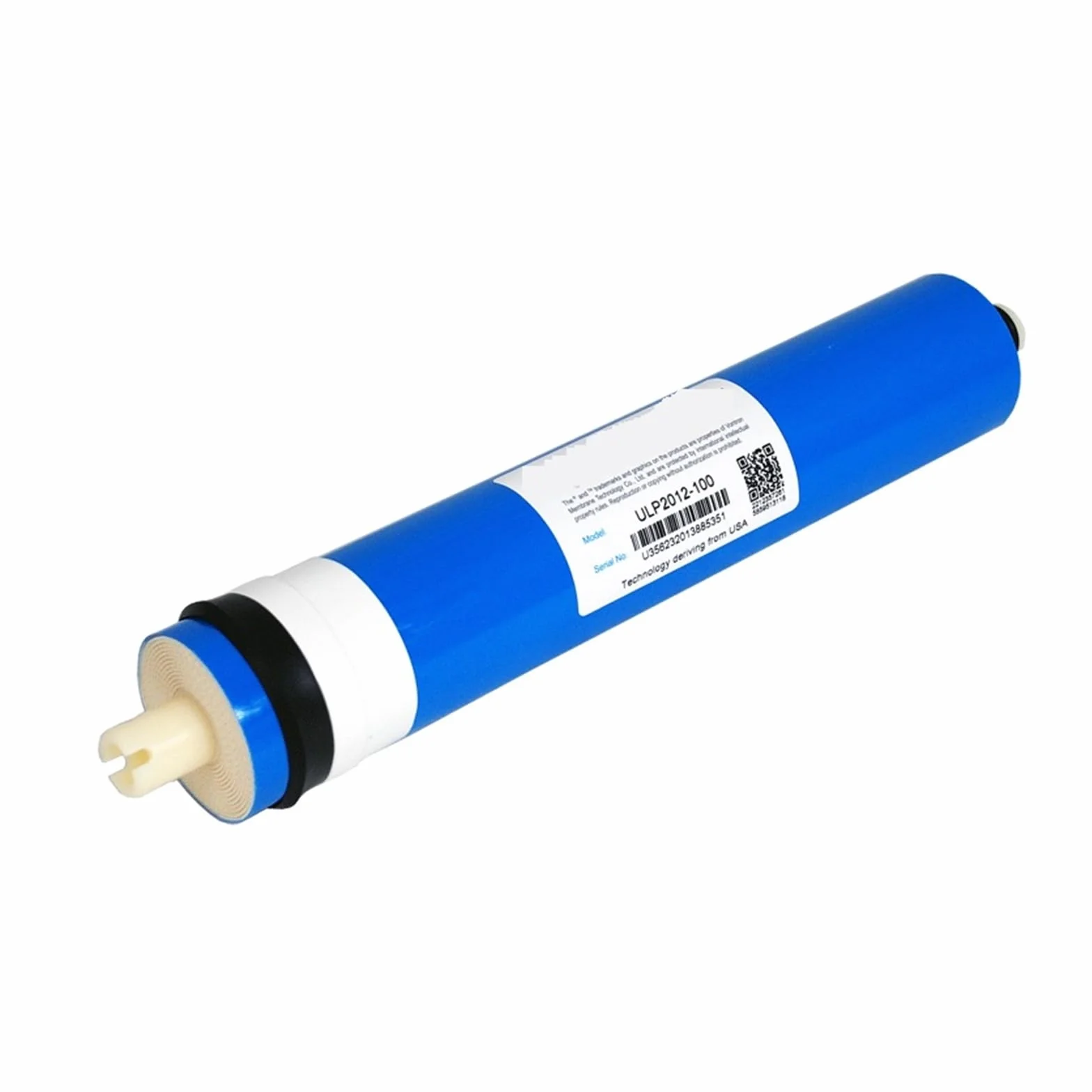 2 membranas de ósmosis inversa for filtro de agua, 100 GPD, reemplazo de filtro 2012-100 Debajo del fregadero