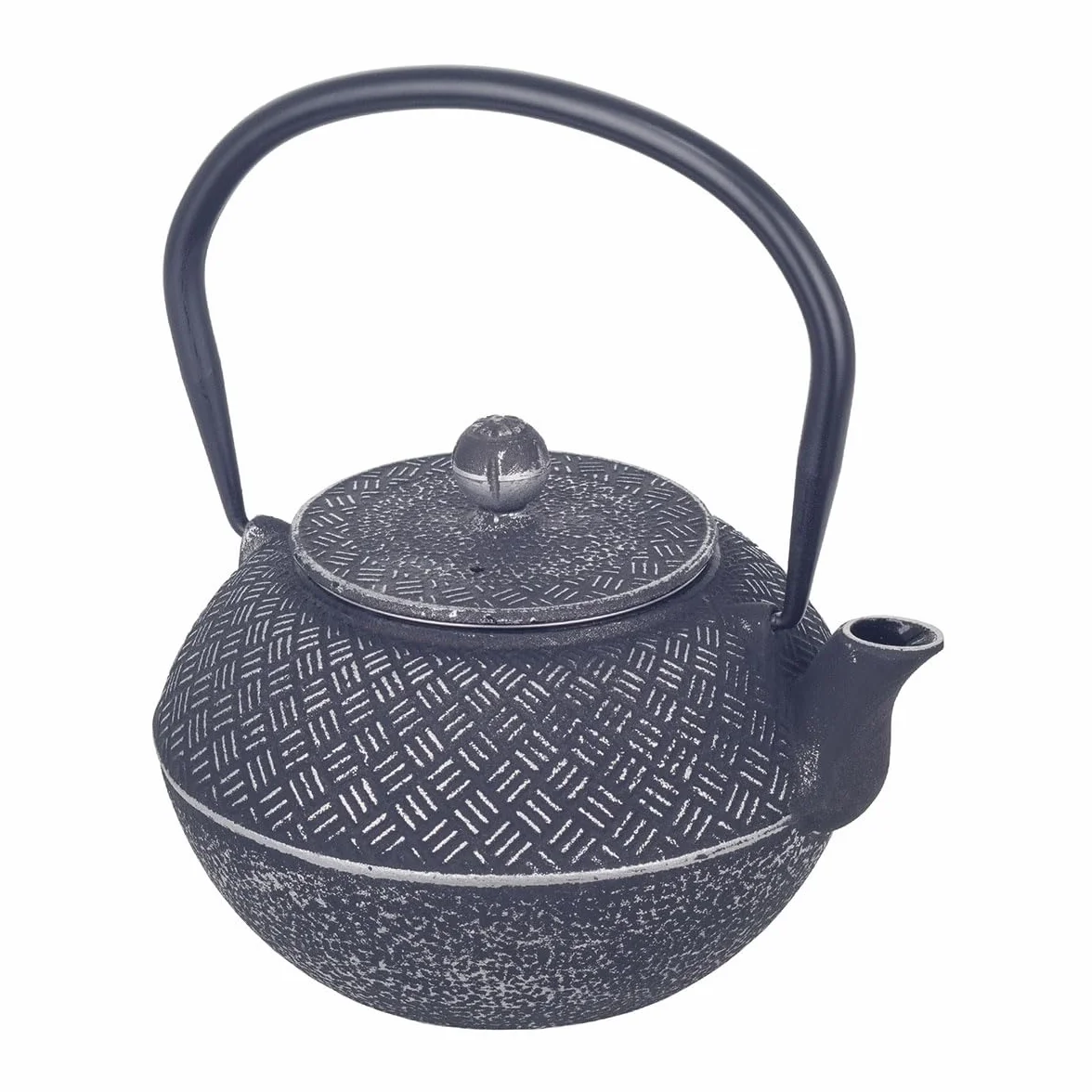 Signes Grimalt By SIGRIS - Tetera 1 litro Negro de Hierro Colado | Tetera Tetera De Hierro Tetera China 12x15x17cm