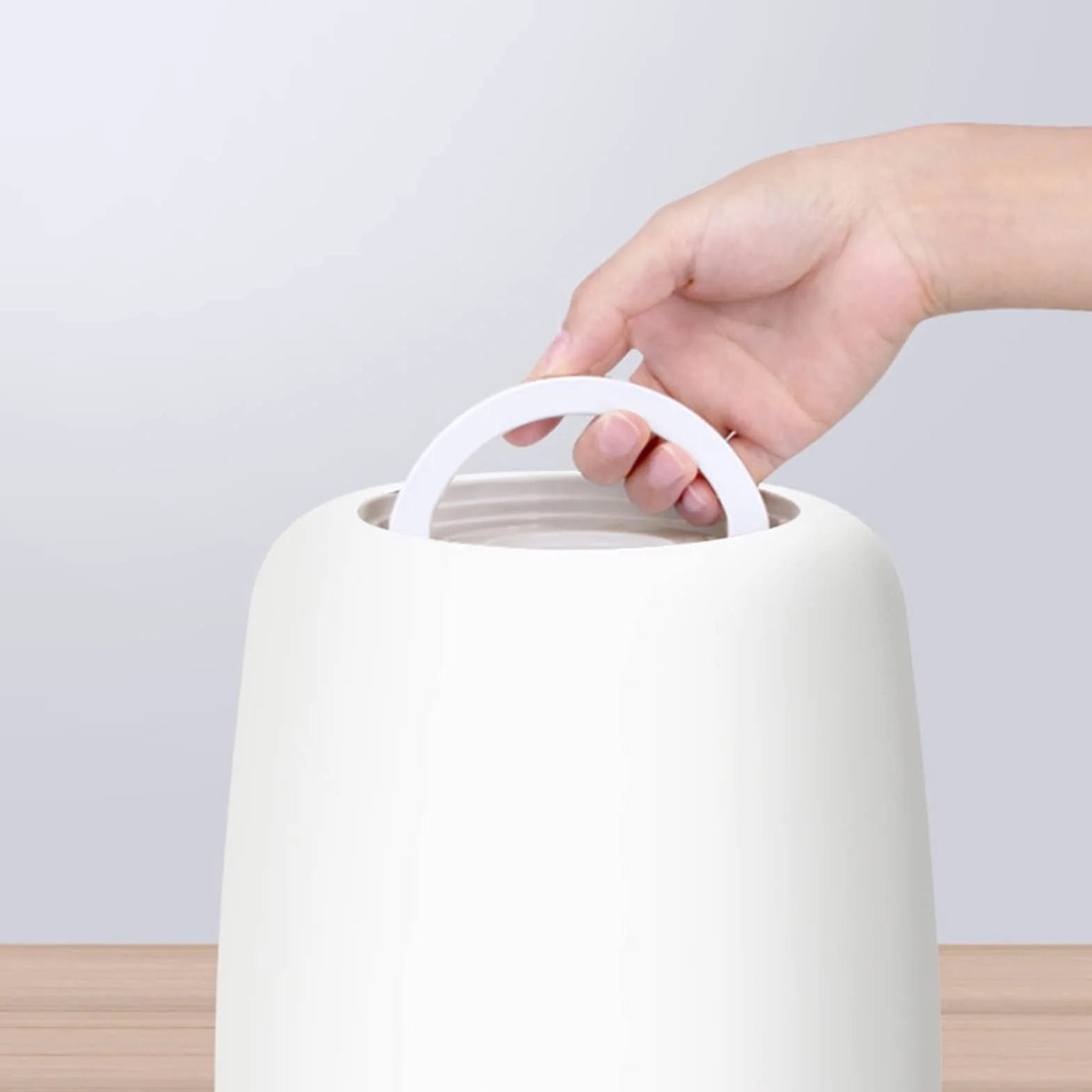 Humidificadores de Aire Humidificador silencioso del hogar Dormitorio 5L Humidificador de gran capacidad: humedad constante inteligente y apagado automático: humidificador de tiempo con bandeja de ace