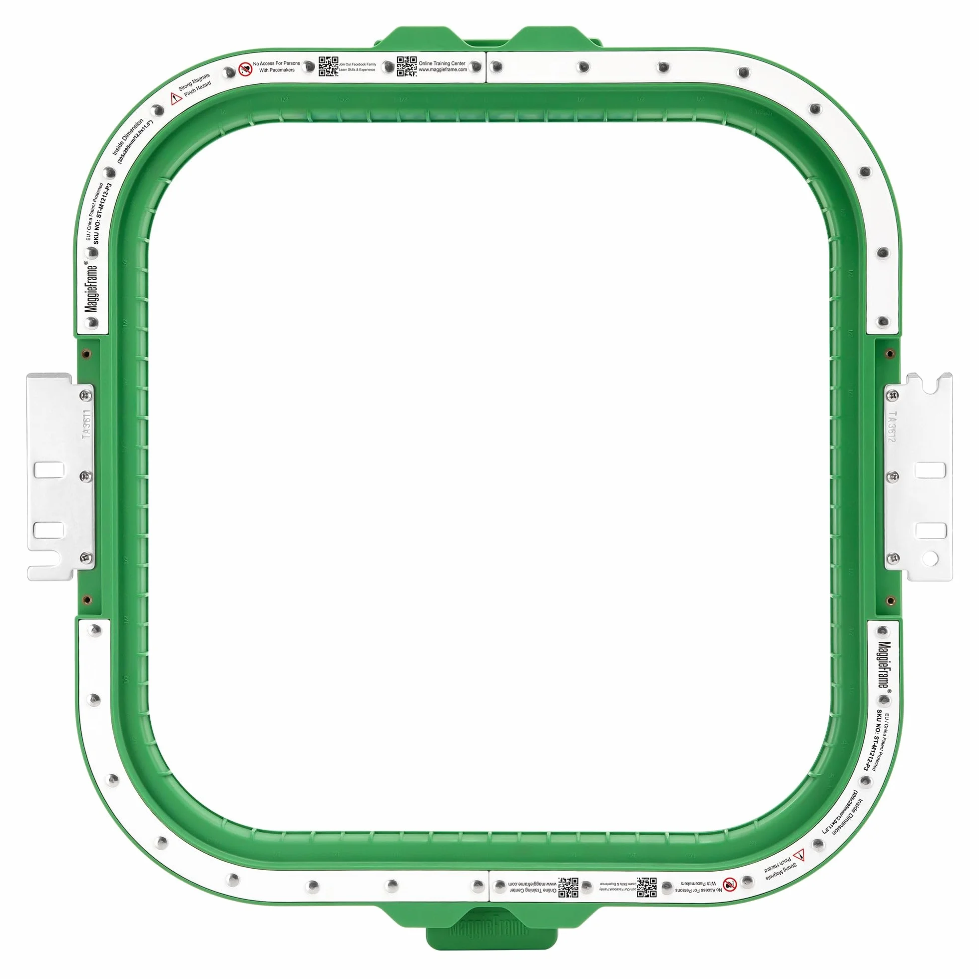 Brewland Bastidor de bordado magnético 305x295mm para BAI V22 V22-2 M22 | Compatible con BAI KESI 1204/1504, KESI 1206/1506; 12x11.5inch