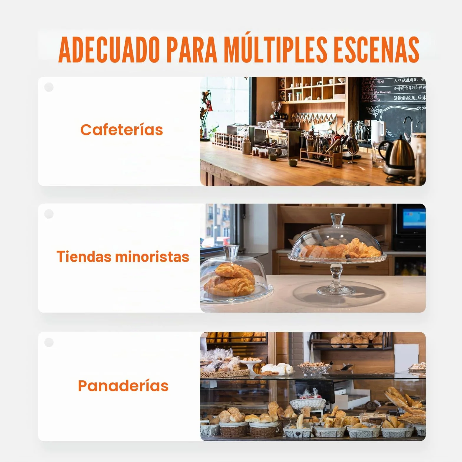 VEVOR Soporte de Exhibición de Pastelería de 2 Niveles Escaparate de Panadería de Acrílico Estante de Presentación de Pastelería Extraíble para Pan, Postre, Barra de Dulces, Cafetería, Restaurante
