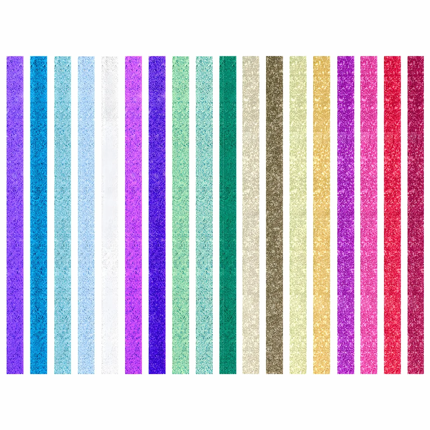 Tiras de Papel de Estrellas de Origami, 18 Colores, 360 Tiras para Manualidades, Escuela, Regalo, Decoración