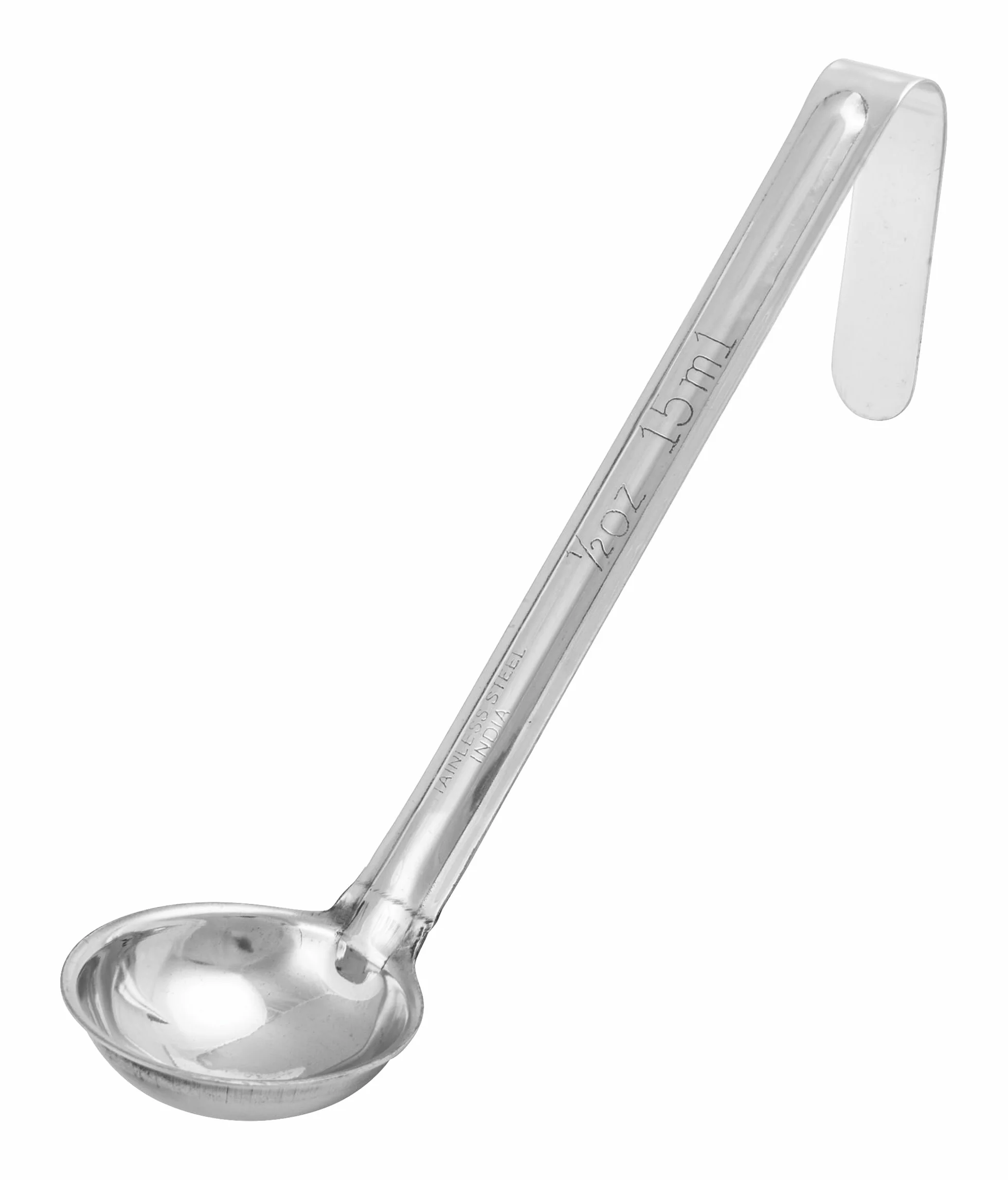 Winco Cucharón de acero inoxidable de 1/2 oz