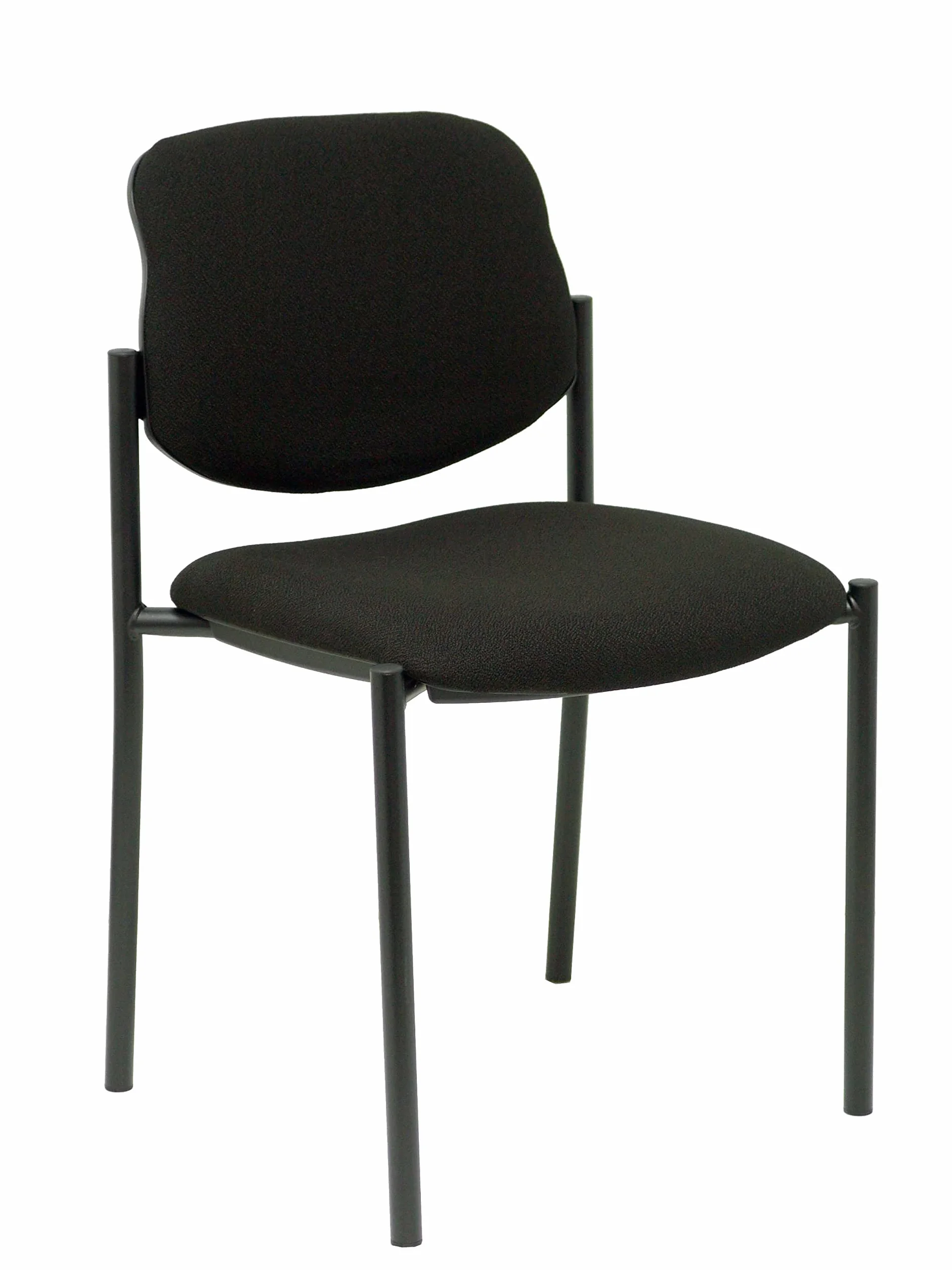 Piqueras y Crespo Silla Fija Villalgordo Bali Negro chasis Negro