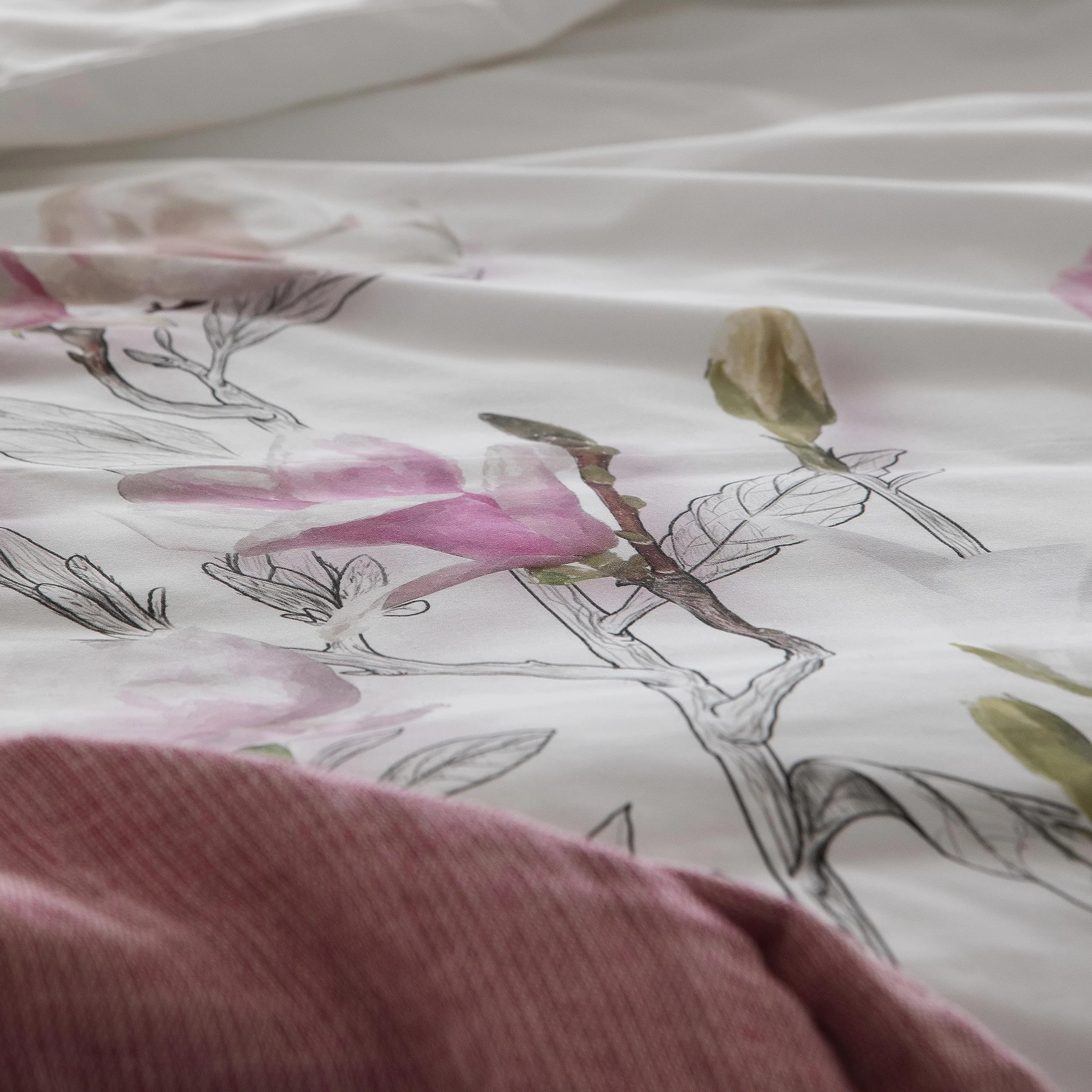 ETHERE MAISON Funda nórdica Sirwater Cama 180 cm - 260x240 cm, algodón 200 Hilos. Cierre con Botones.