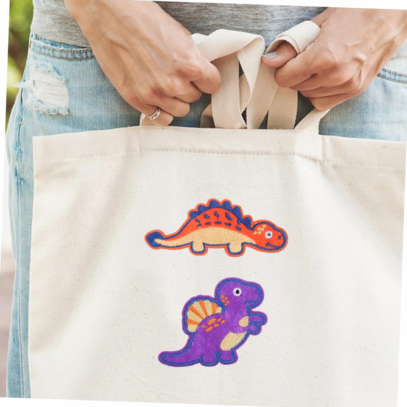 Artibetter 5 Parches Bordados Con Forma De De Dibujos Animados Parches Decorativos Para Ropa Parches De Tela Para Parches Bordados Para Ropa Apliques De Poliéster Para