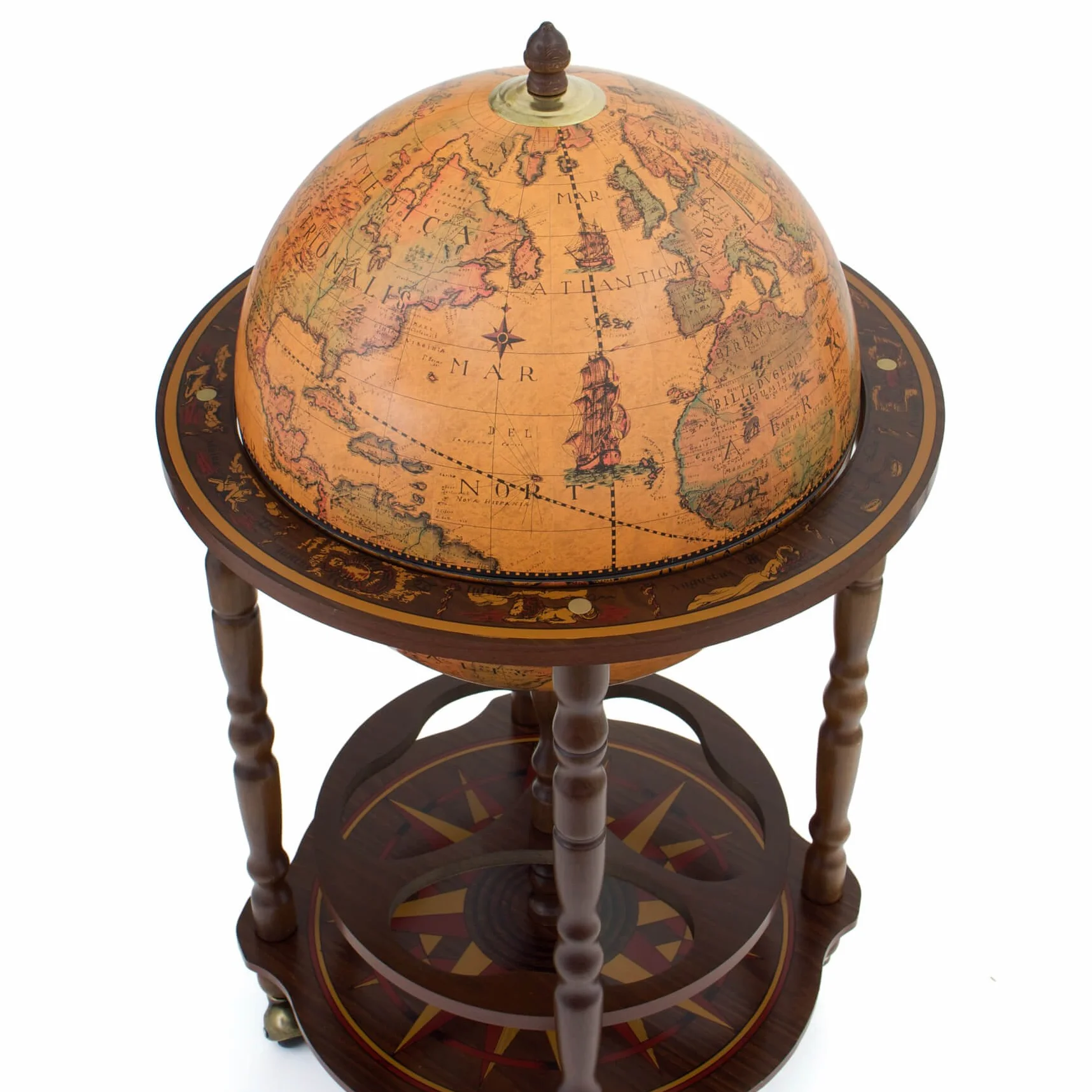 Classica Art 40 - Fabricado en Italia - Minibar, diseño de globo terráqueo