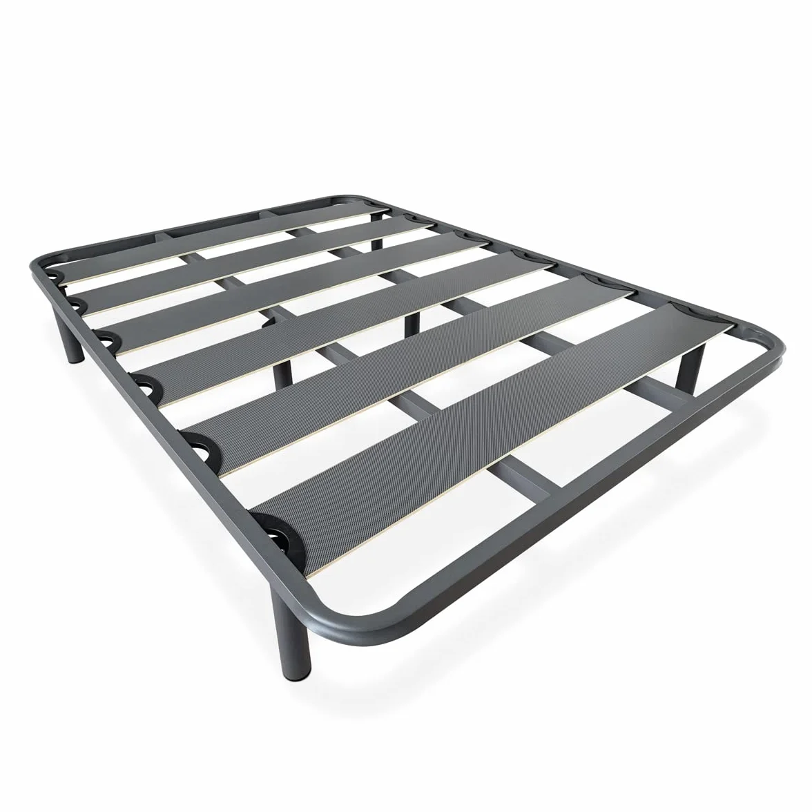 Duérmete - Cama Completa con Colchón Viscoelástico Bio Nature + Somier Reforzado 40x30 con Patas, 150 x 190