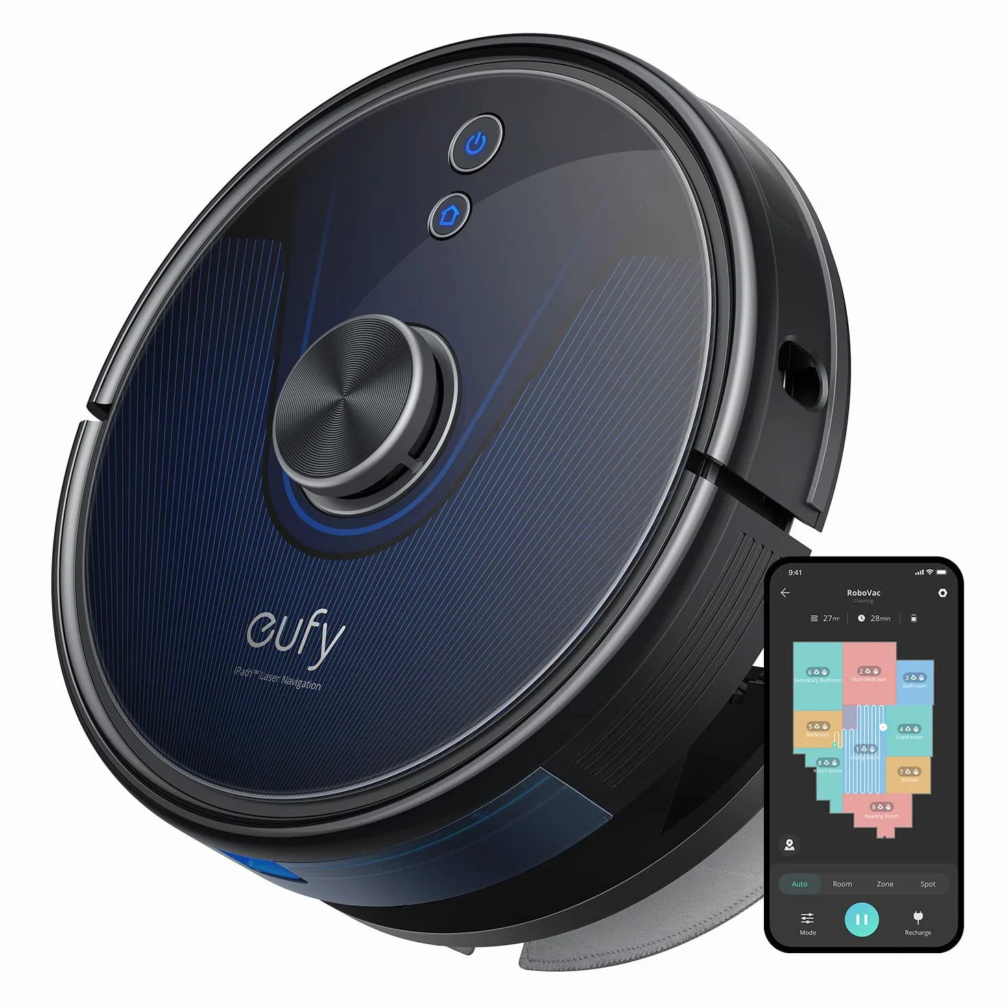 Eufy Robot Aspirador y Trapeador Anker RoboVac L35 Gen 2023 (3200 Pa, 145 min, 330 ml/200 ml)