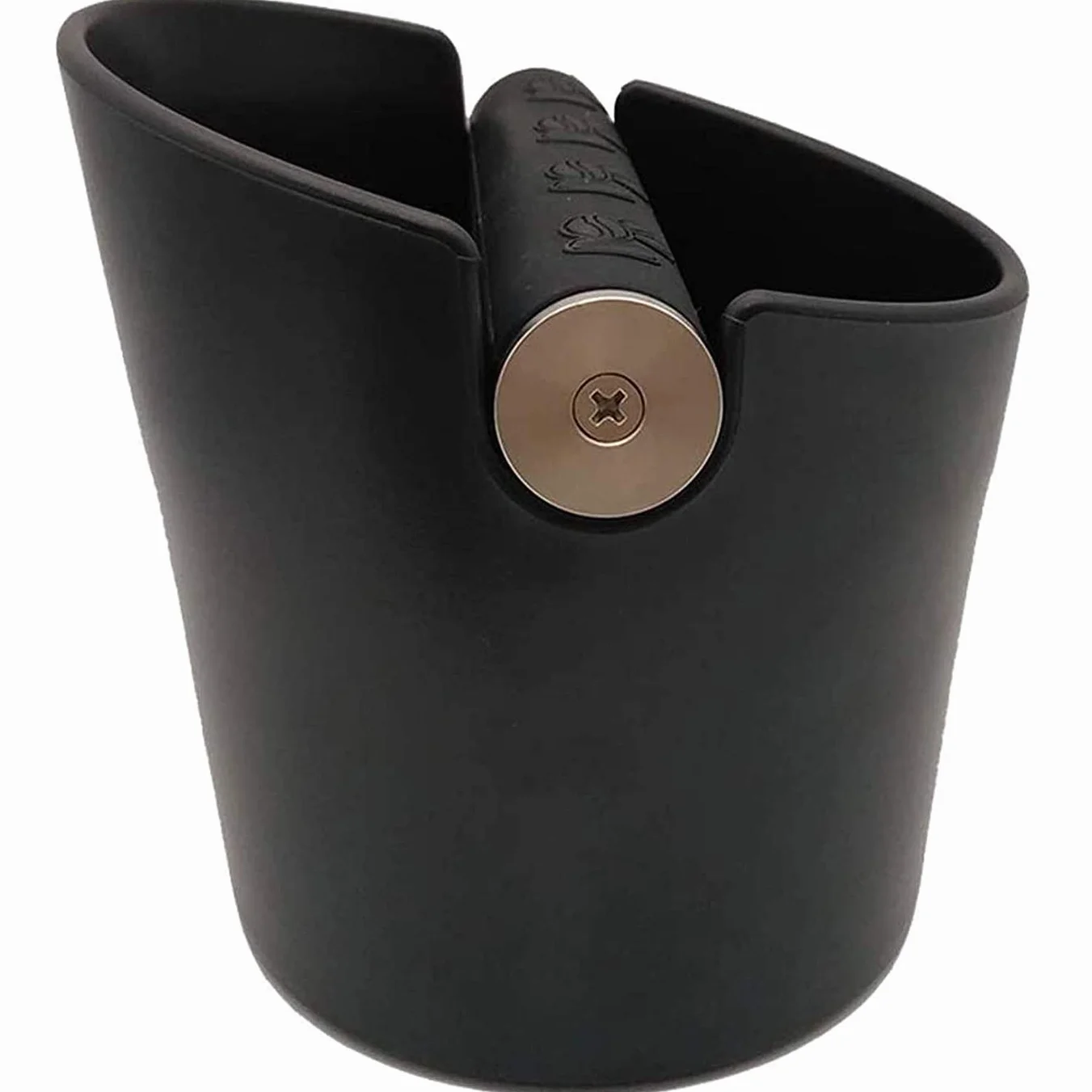 Ideal Swan Coffee Knock Box Posos Cafe Caja Barista Absorbente Golpes Barra Metal Extraíble Base Antideslizante Negro