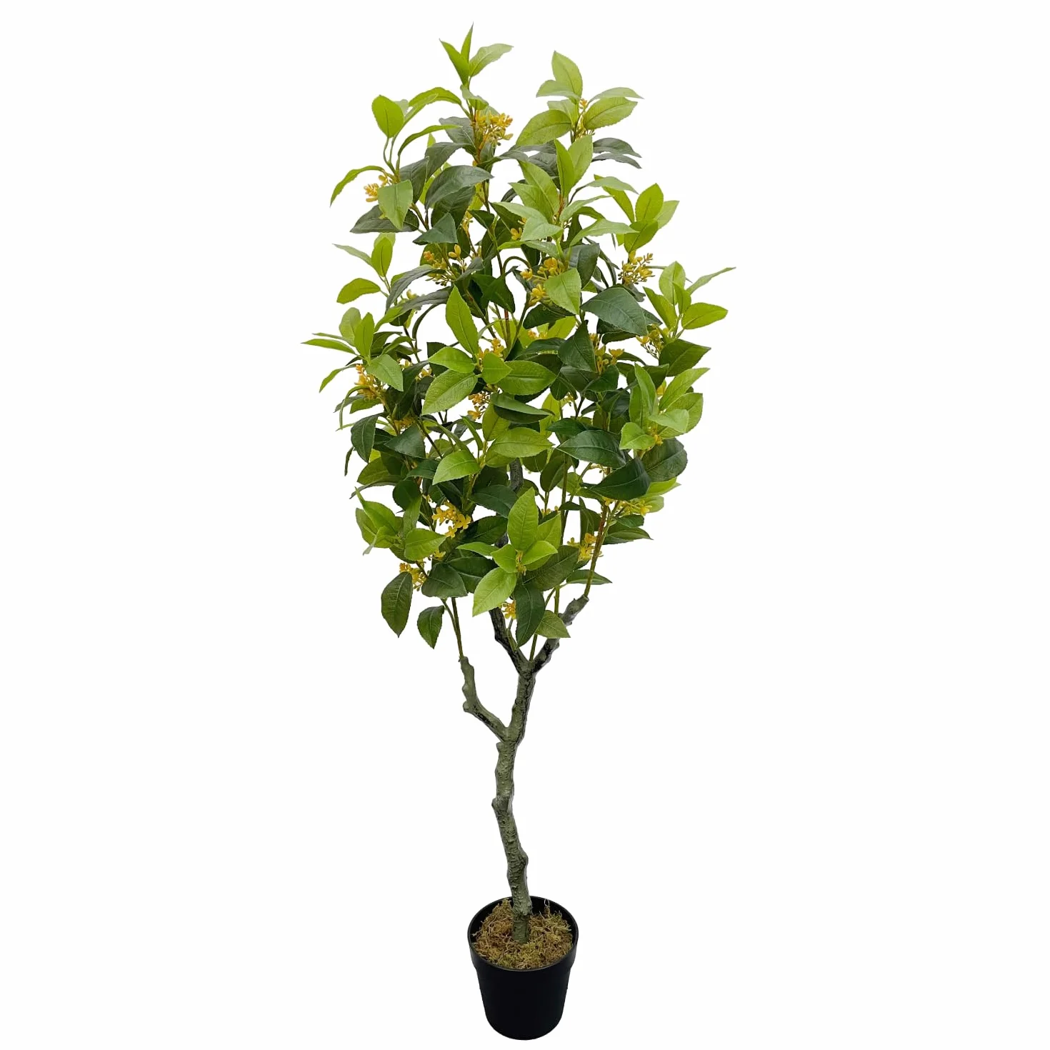 Bonerva | Limón Deco 135 cm Altura | Planta Artificial para Decorar Interiores: hogares, Negocios y hoteles | Sin Mantenimiento